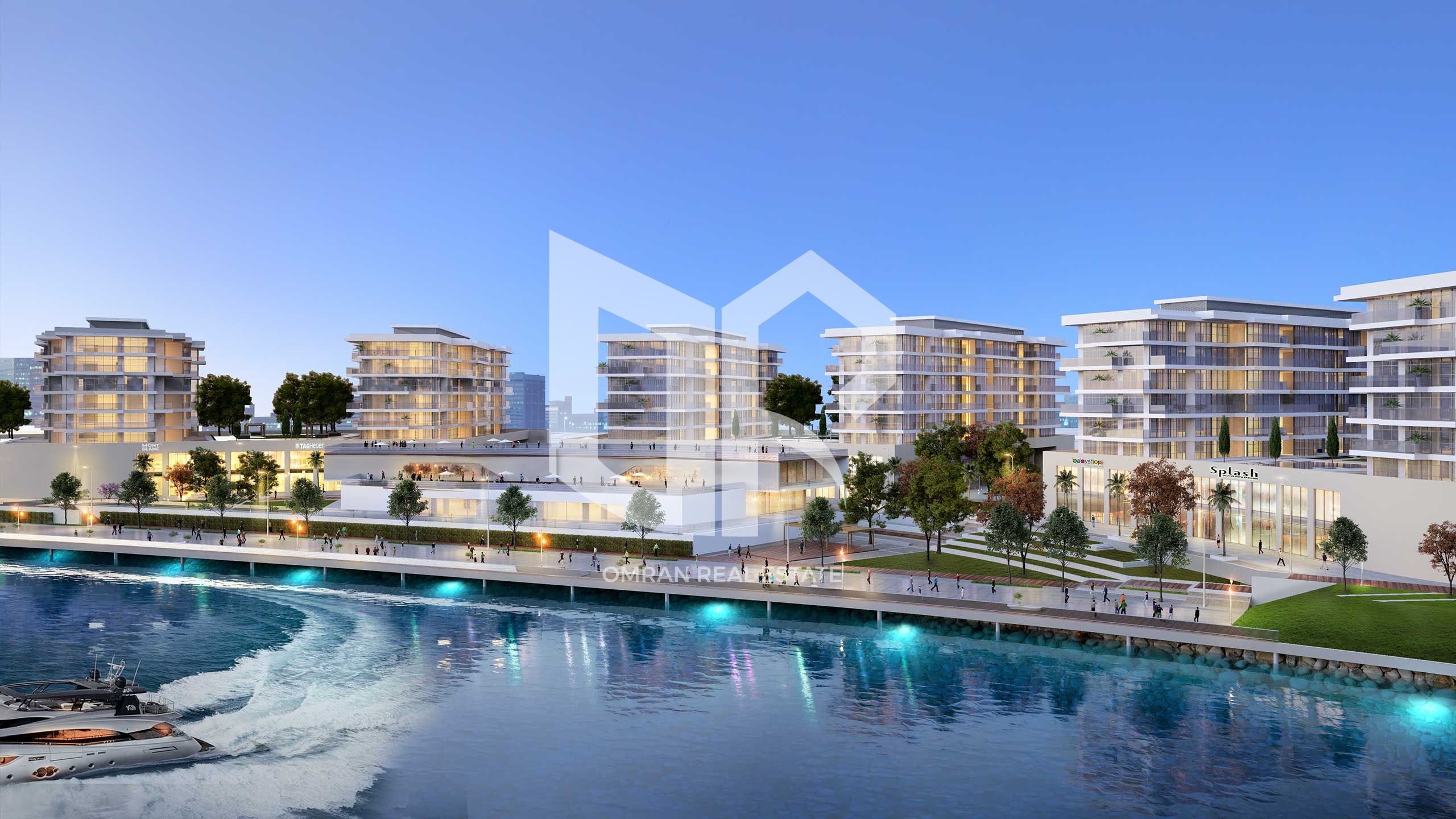 Apartments with a private beach for sale in Sharjah Waterfront City