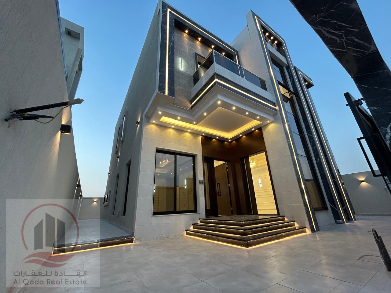For sale, a villa in Ajman Al Zahia, 5 master rooms, a Majles room, a hall, and a maid’s room, freehold for all nationalities, Installment with out do
