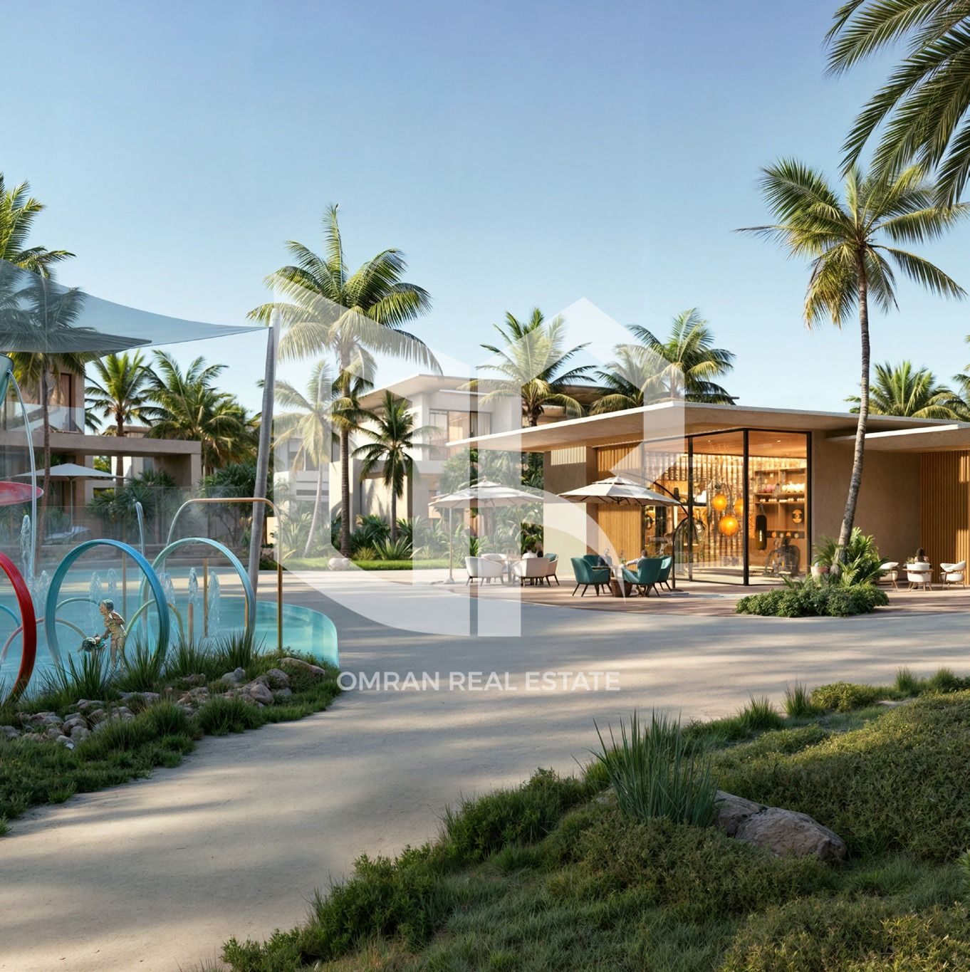 Integrated project in installments in Sharjah Waterfront City