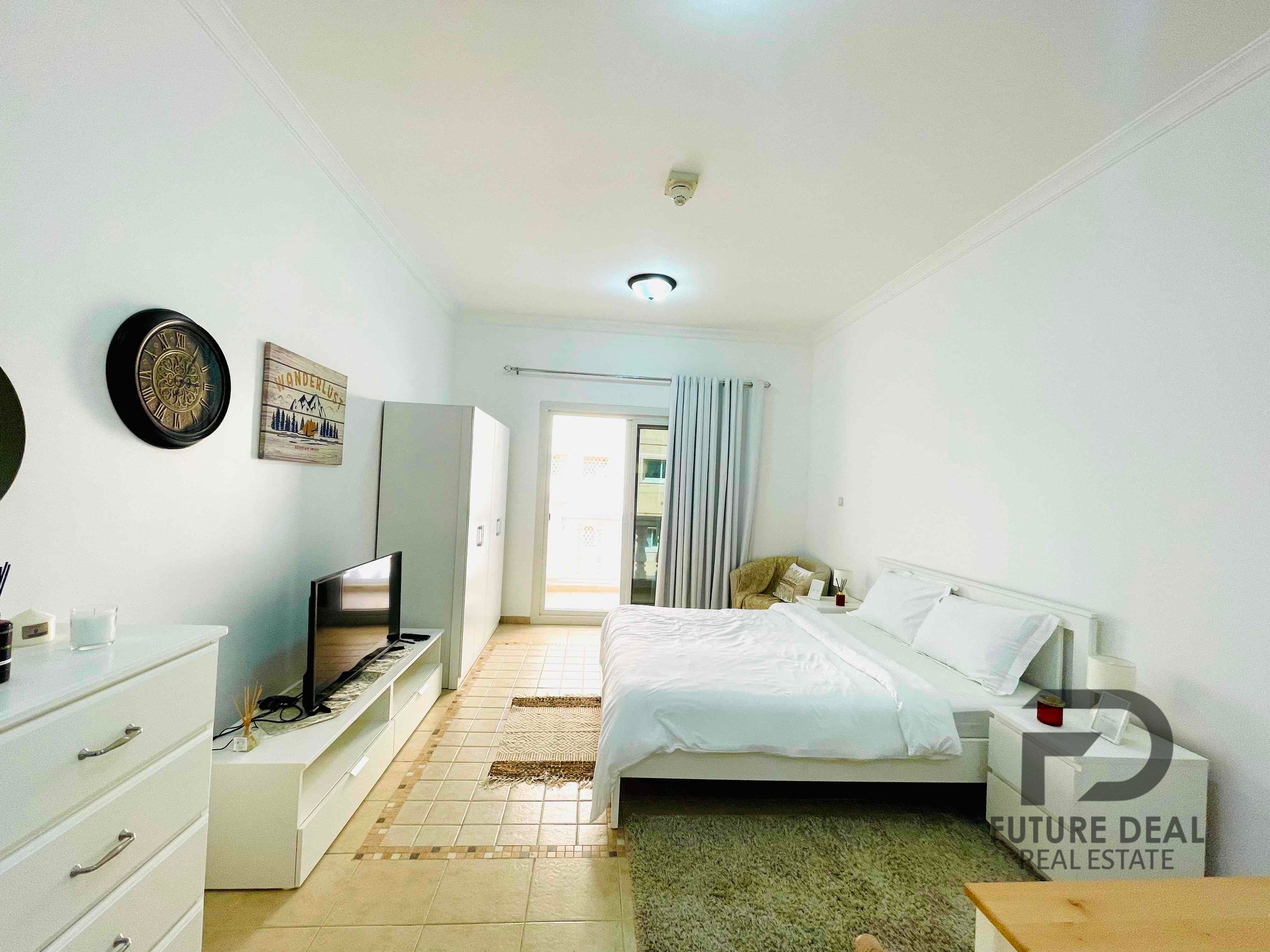 Lowest Price Studio | 12 Cheques Prime Location | Luxary Furnished