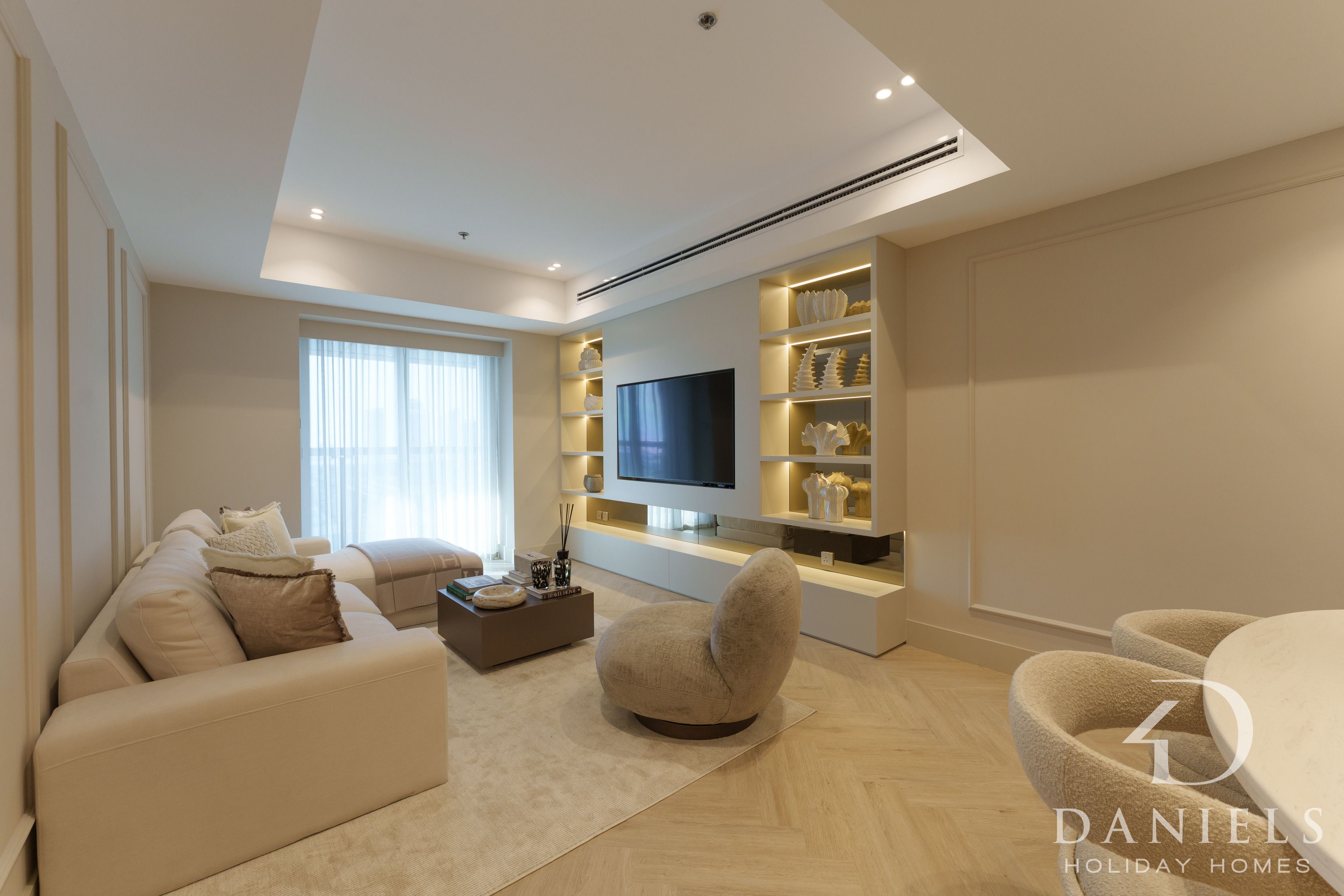 Daniels 2BR | Princess Tower | Sea View