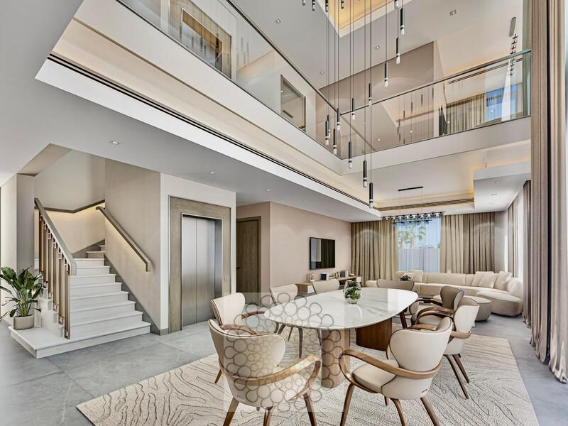 Independent villa, 3 bedrooms + living room - monthly installment of 17 thousand - possibility of installments over 8 years