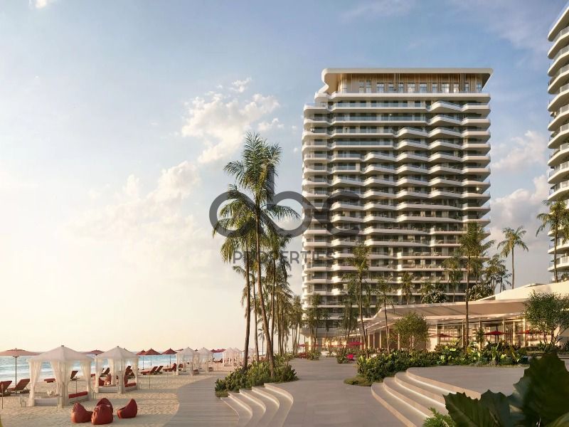 Beach Front Living | 1BR with terrace | prime Location & Hot Price