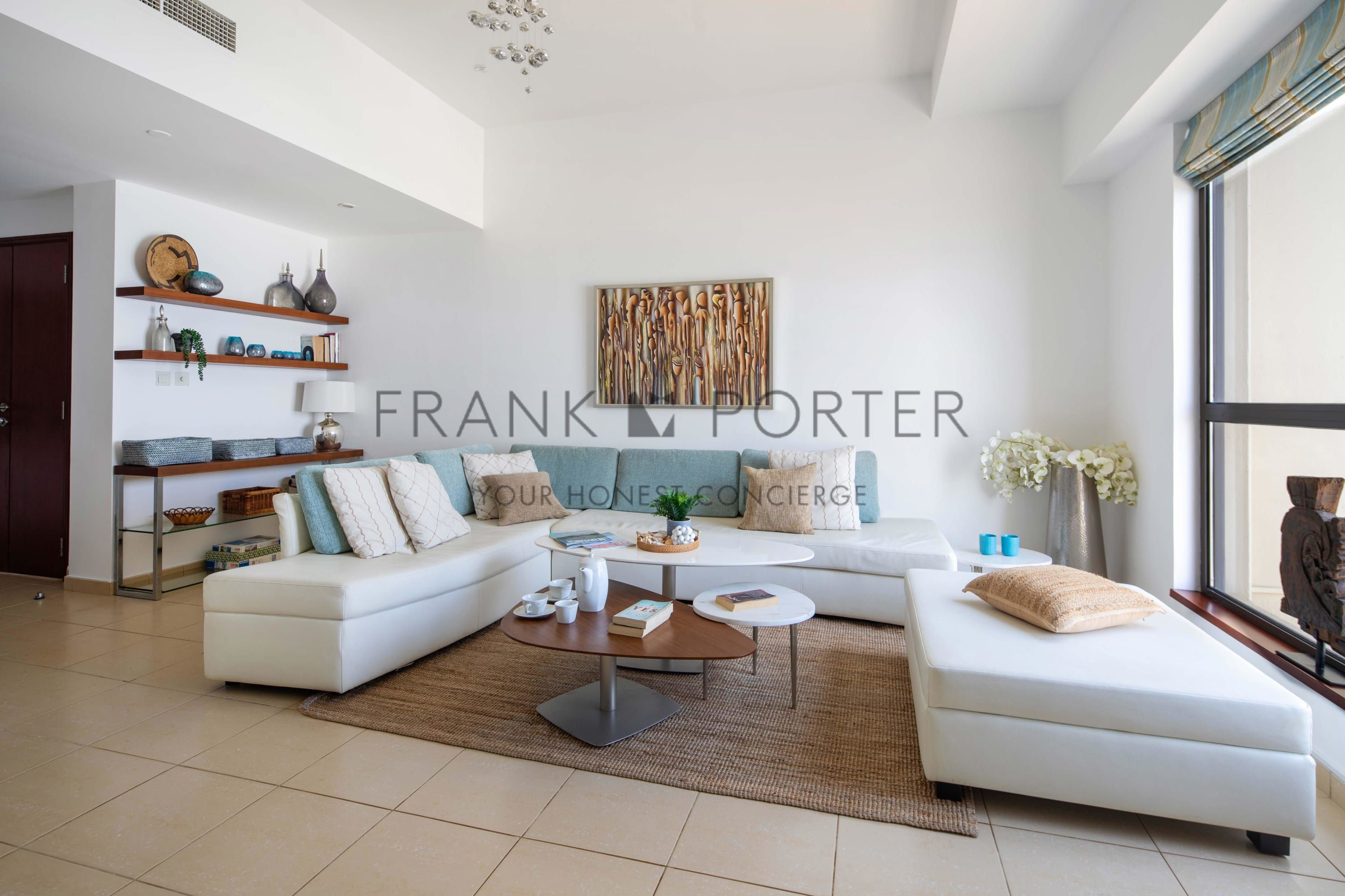 Upscale 2BR w/ Mesmerizing Sea Views in JBR - High Floor | All bills Inclusive | Weeky | Monthly Stay Available