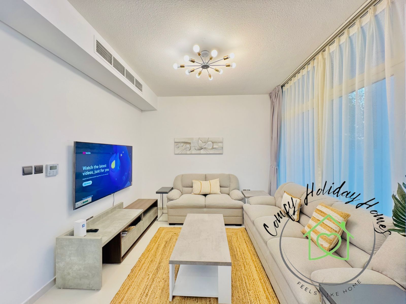 3BR Villa-Fully Furnidhed - Utility Bills Included I with Garden