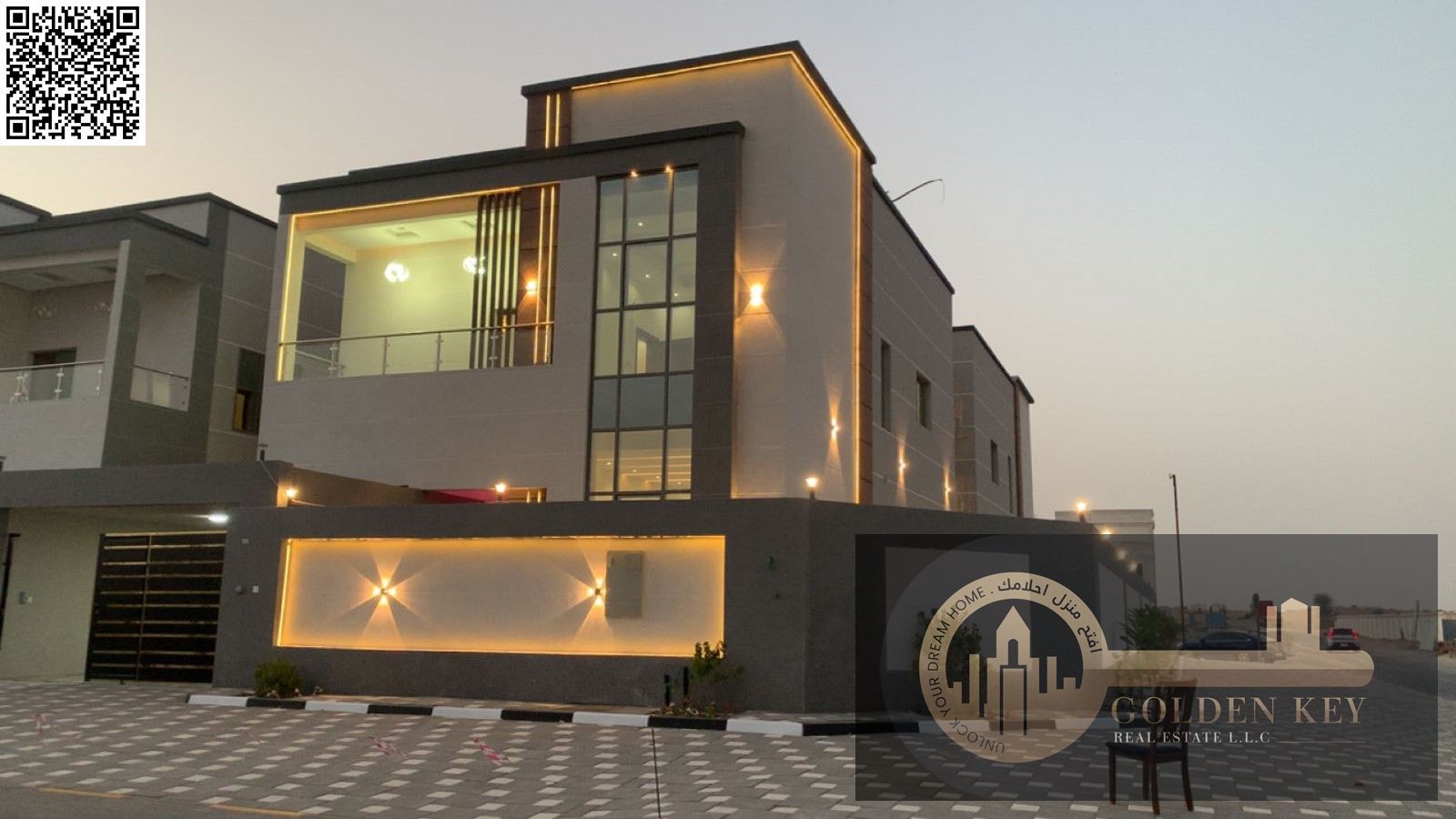 VILLA WITH MORE LAND AREA & CORNER AREA FOR SALE IN AJMAN AL HELIO 1