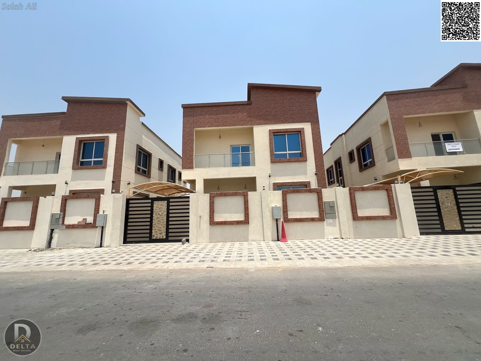 Villa for rent in the best residential locations in Al Zahya area directly on Sheikh Mohammed bin Zayed Road