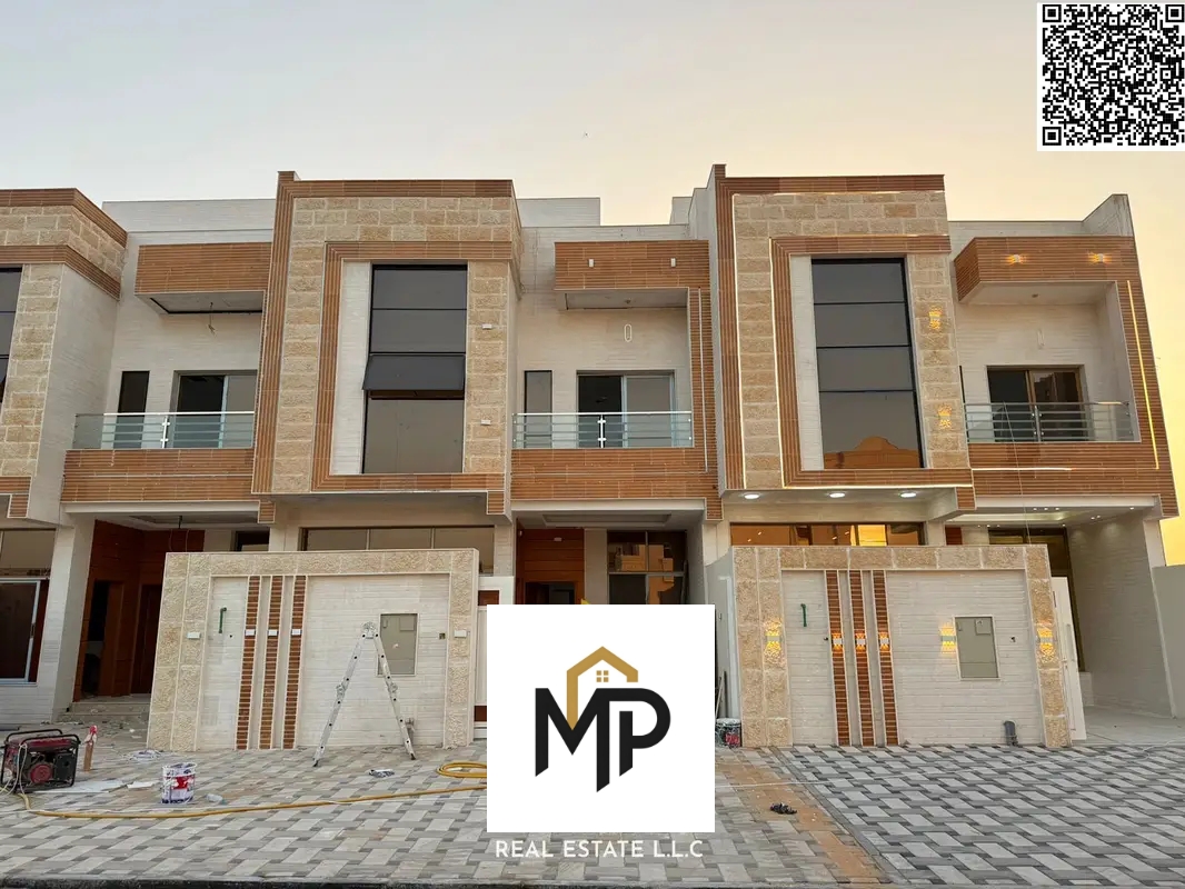 A golden opportunity to own a villa in Al Helio 2 - Ajman | 2 floors + roof | 5 rooms | For a price of 1,300,000 dirhams, including registration an