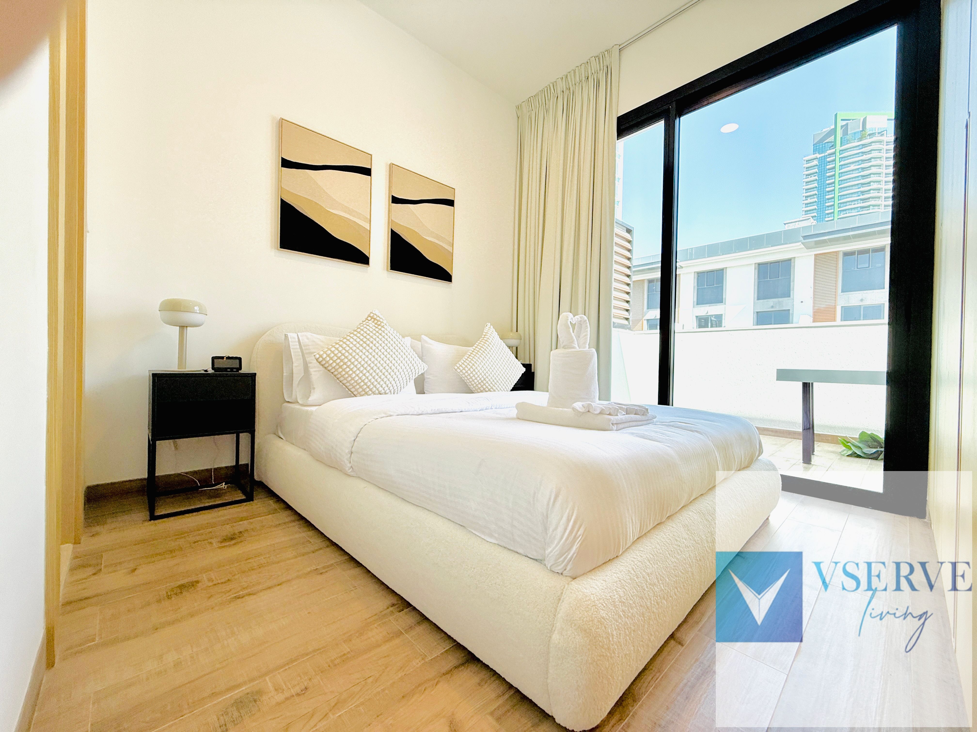 Vserve - Peaceful 1 BR Getaway in Vibrant JVC