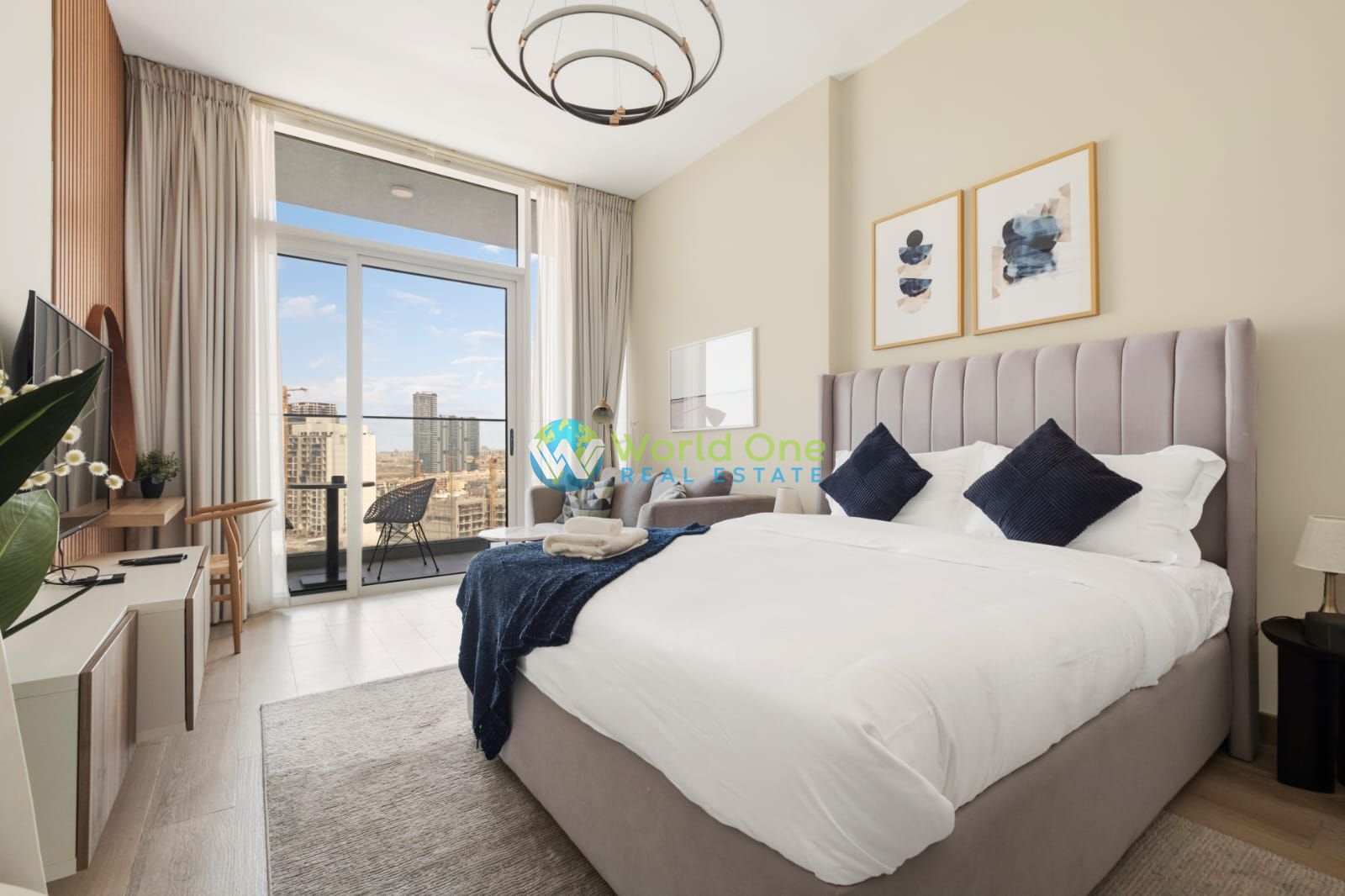 Cozy Studio | Fully Furnished | Higher Floor