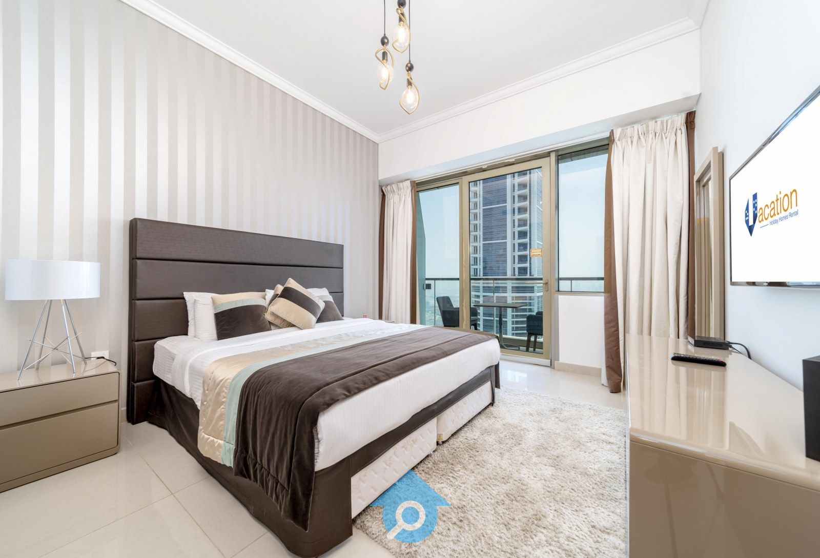 Spacious 1BHK in Ocean Heights | High Floor | Furnished