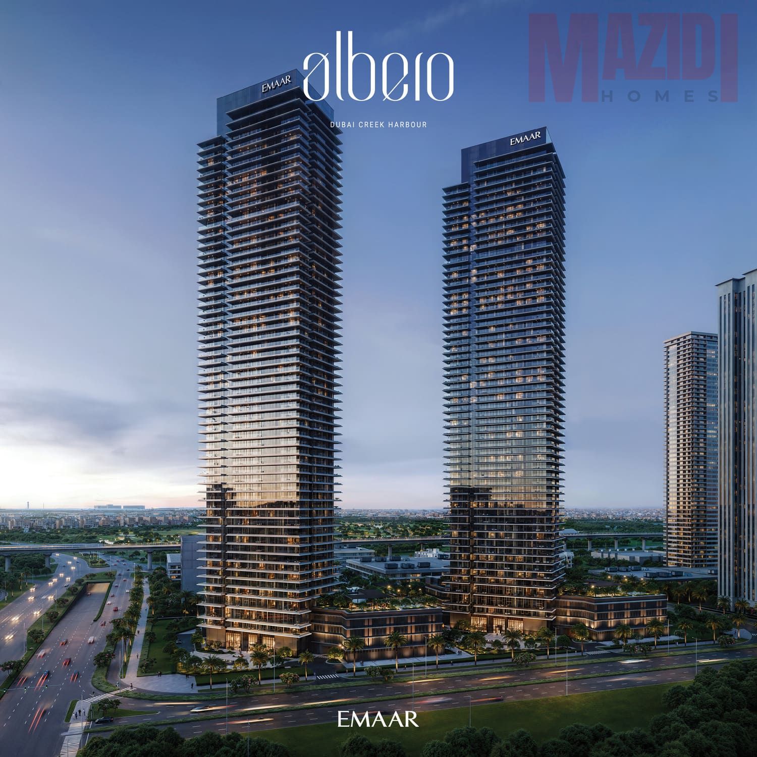 Albero by Emaar – Luxurious 2‑Bed Apartments in Dubai Creek Harbour