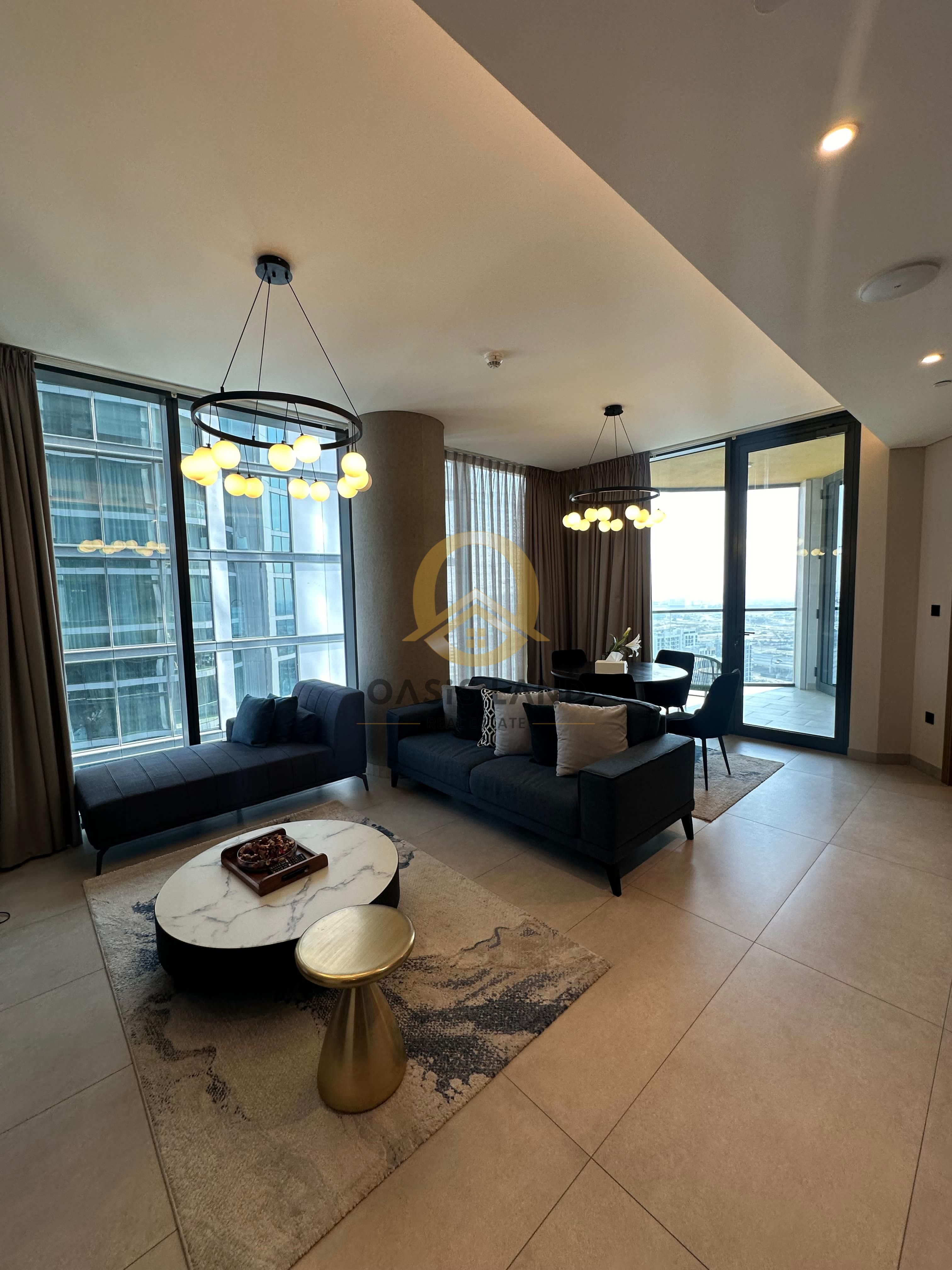 Luxury Living at Its Finest | 2BR + Maid | High Floor | Fully Furnished