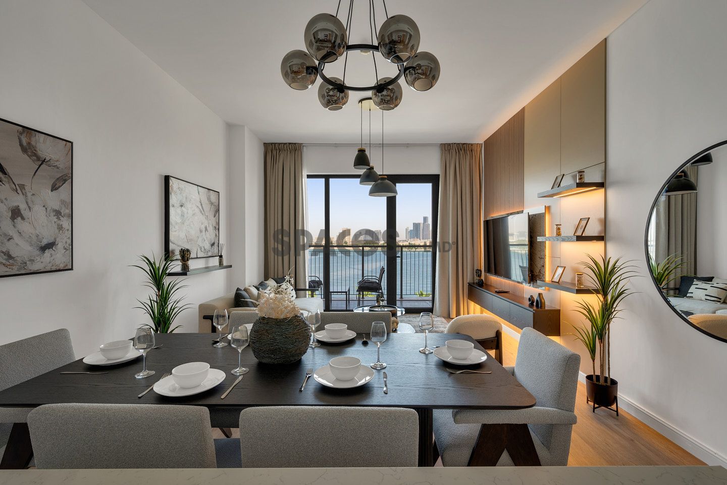 Sea & Burj Khalifa View- 0 Commission- Luxurious