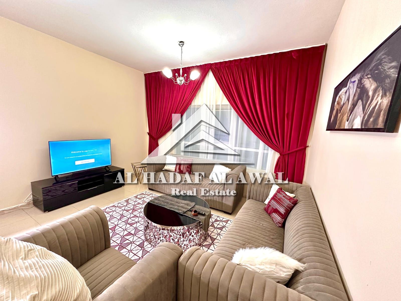 1bedroom furnished apartment for monthly rent in al taawon