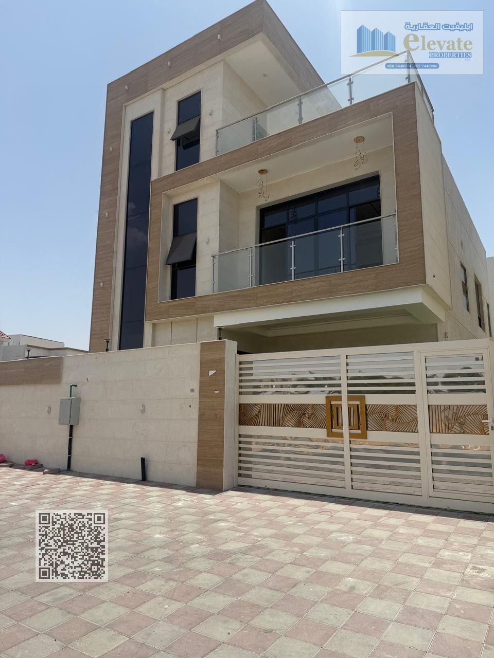 5-master bedrooms luxury villa for sale