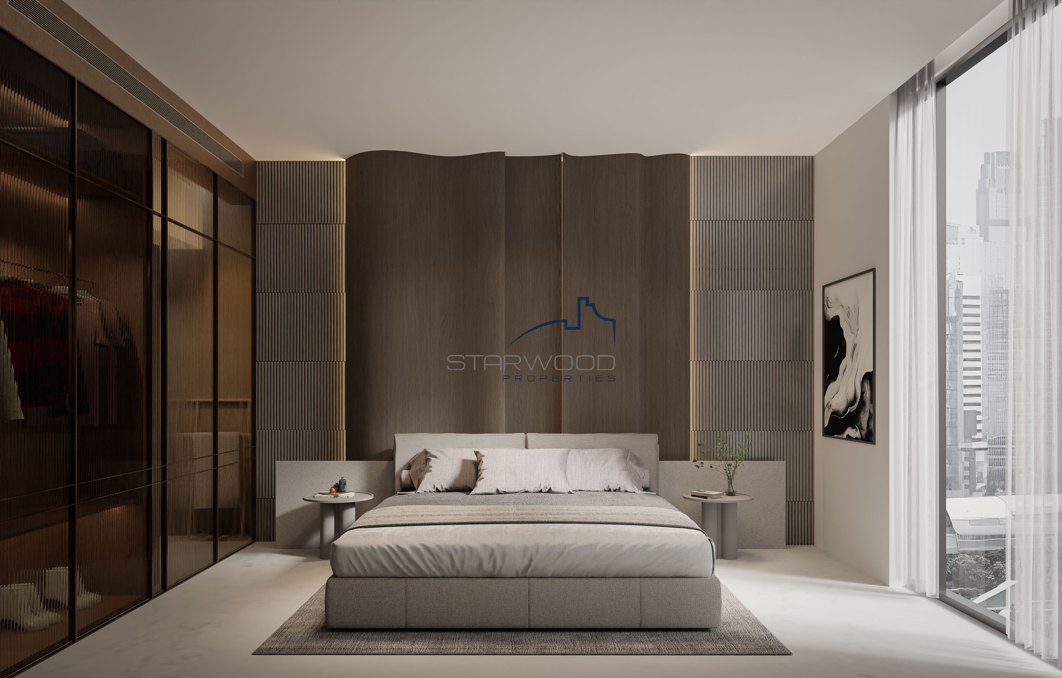 Modern 1BR Gem | Spacious & Elegant | Arjan