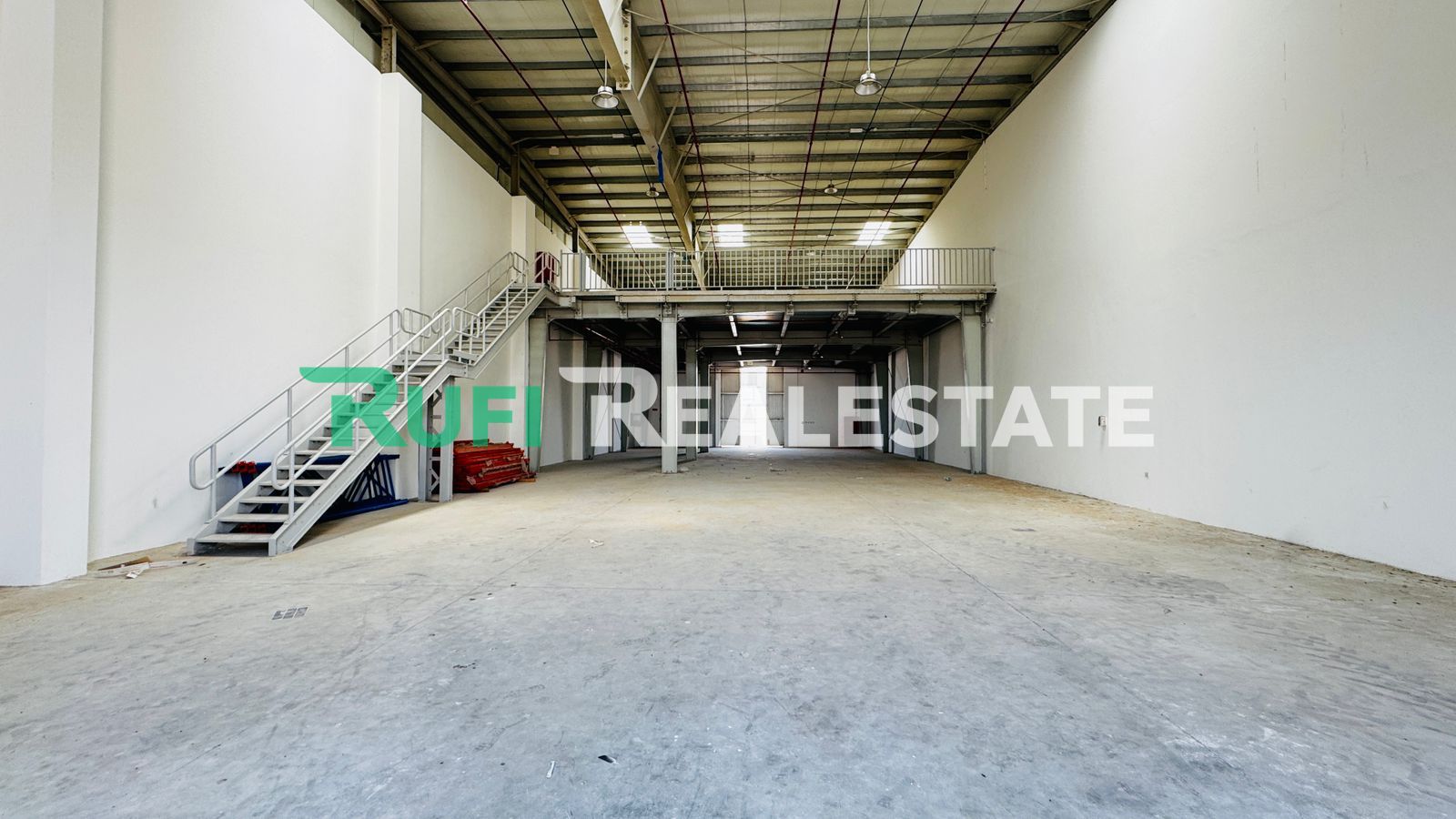 ** Road Facing/400KW High Power 26,215SQFT Industrial Land With Warehouse For Rent in Emirates Modern Industrial Area, Umm Al Quwain **