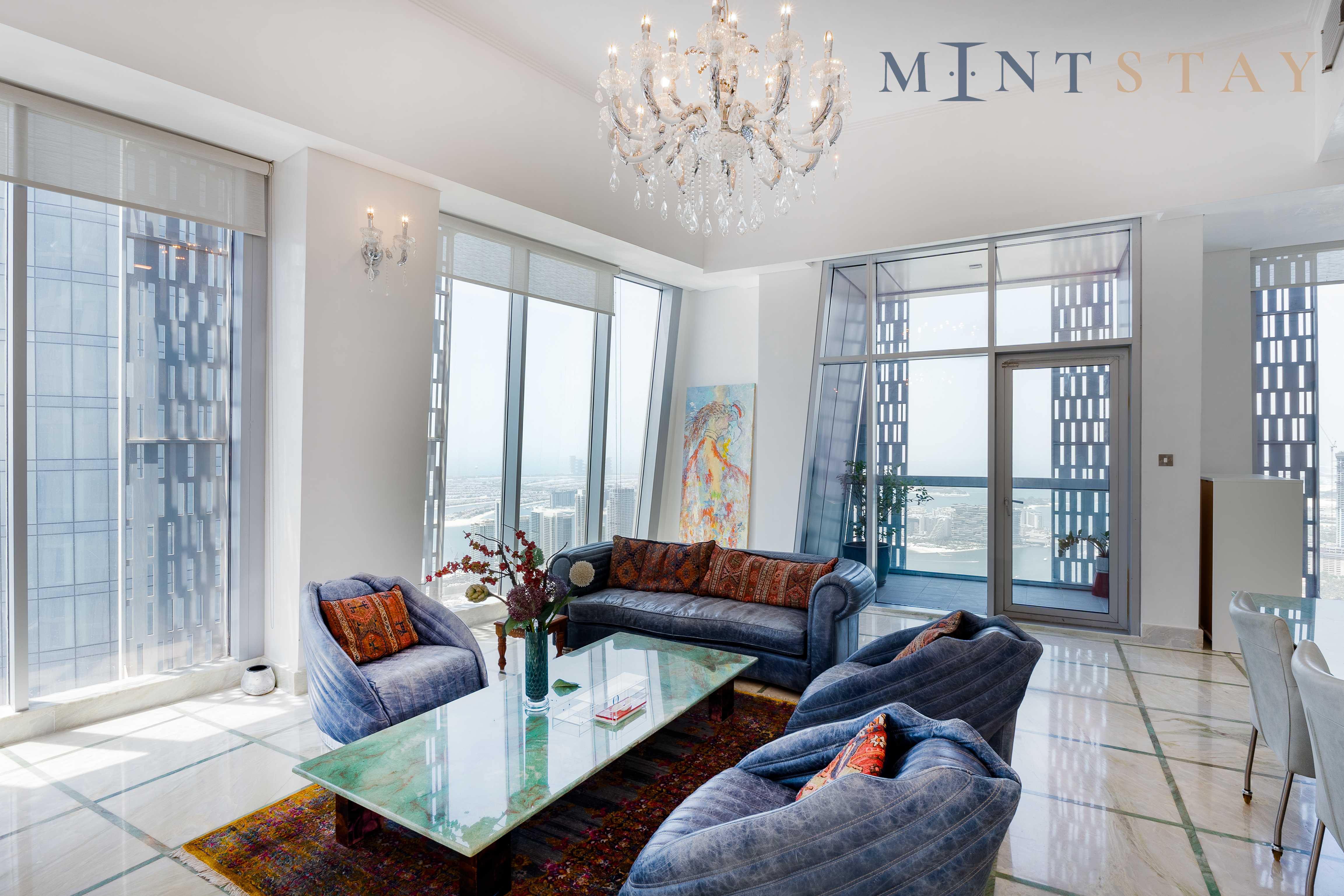 Elegant 4BR Marina Penthouse | Private Pool