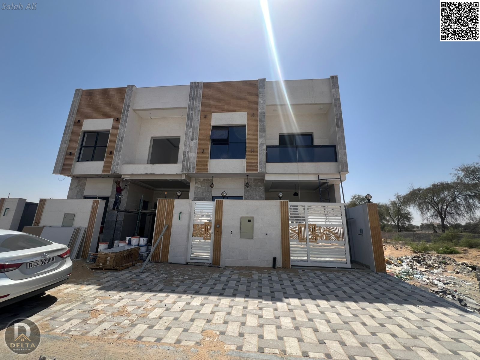 Golden opportunity to own a villa in Al Helio 2 - Ajman | 2 floors + roof | 4 rooms | Price: AED 1,250,000, including registration fees