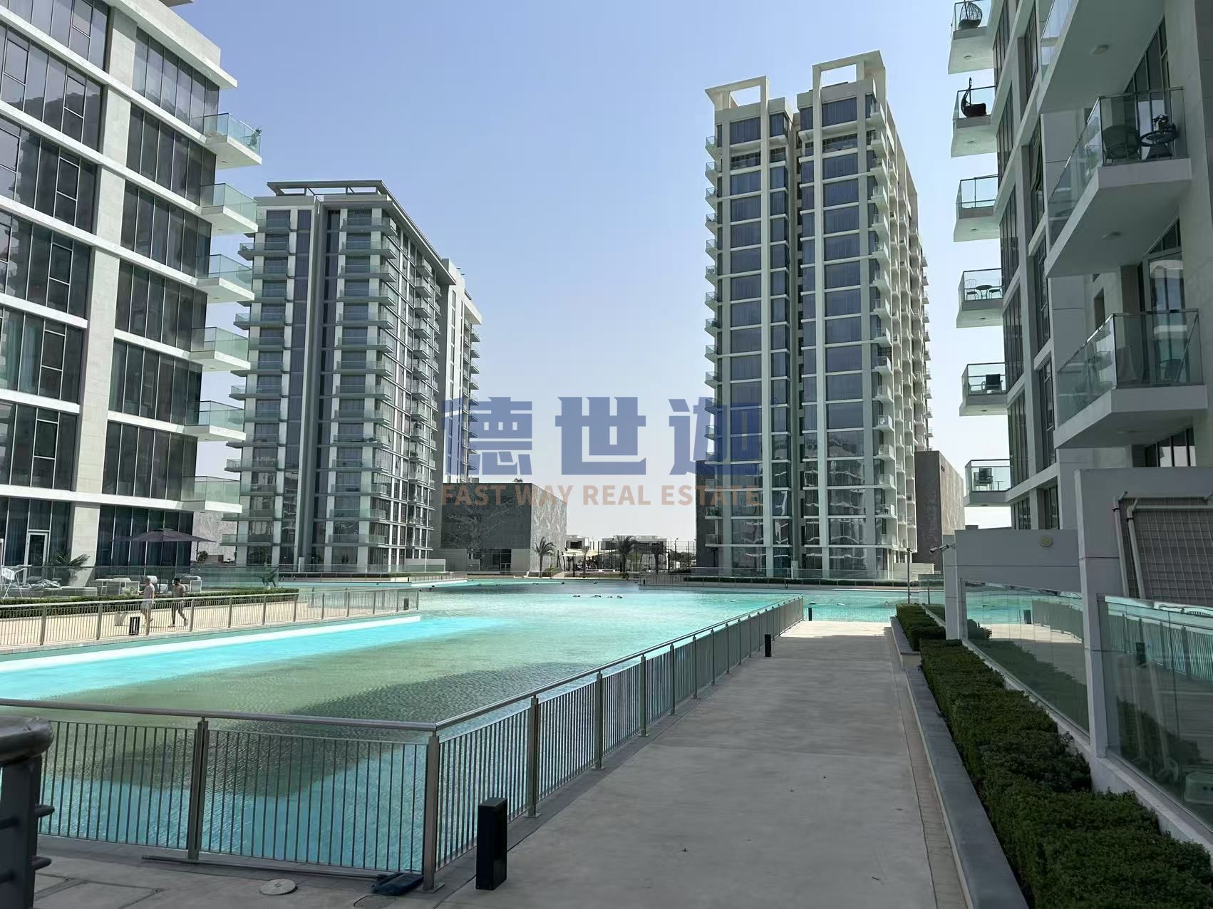 Crystal Lagoon View | Huge Balcony | Spacious | 3+ Maids