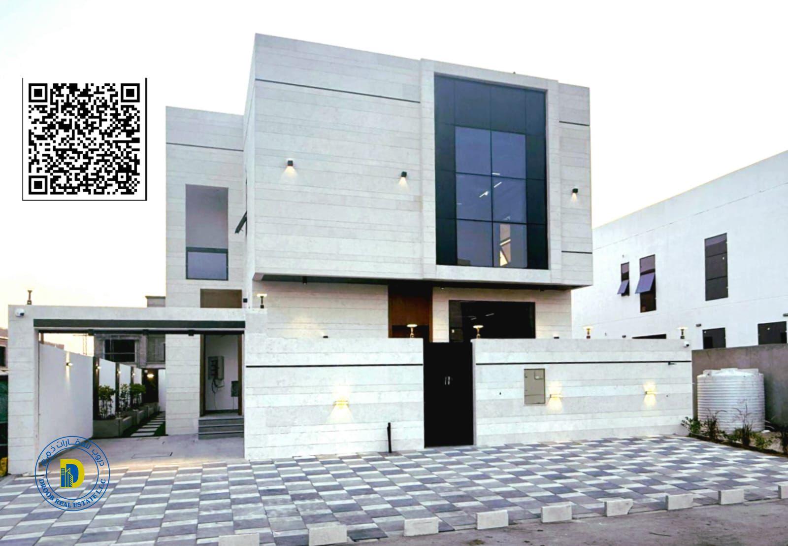 For sale, a modern villa in Al Helio 2 area, a distinguished location, 5 rooms. The price includes registration fees.