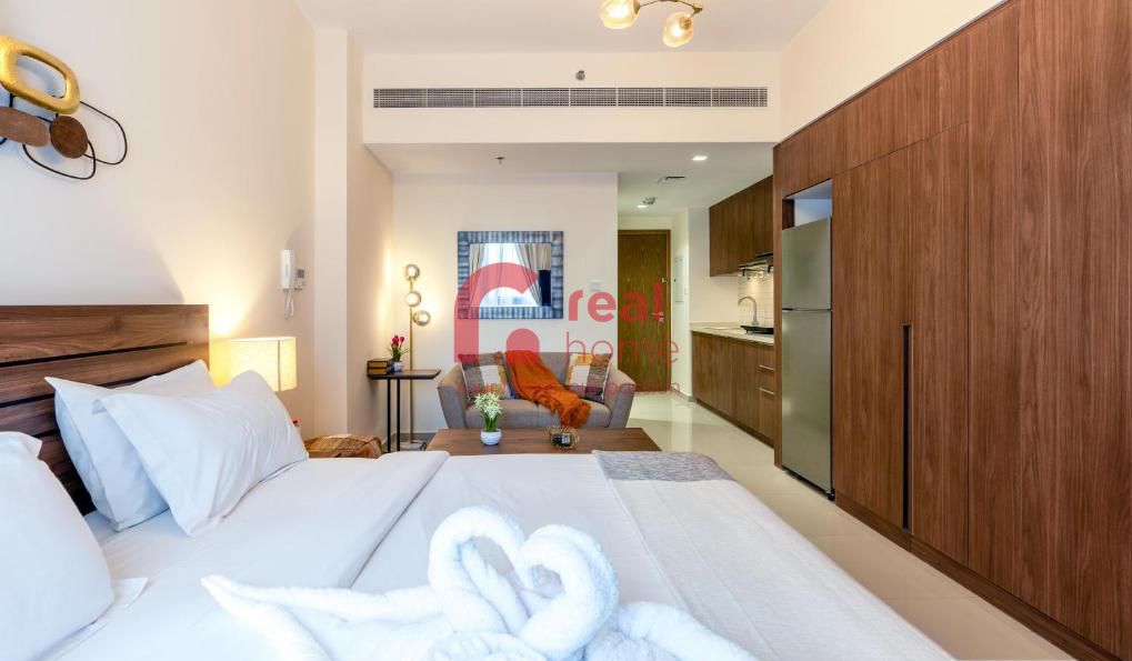 Ready Studio Apartment for sale in Al Zahia uptown
