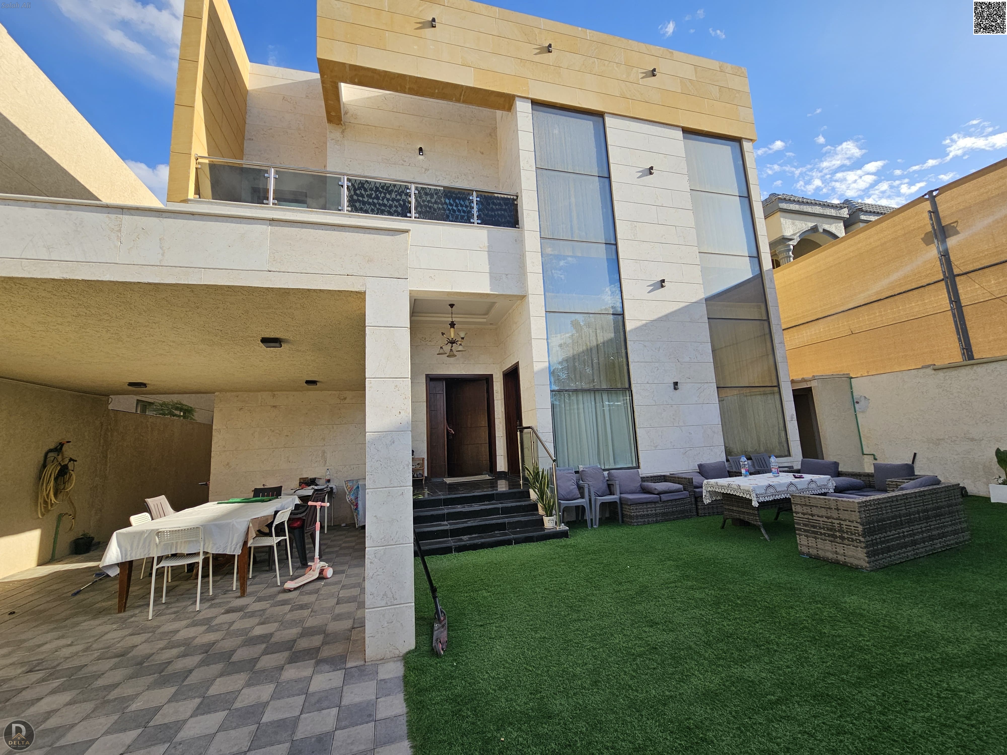 Modern luxury villa for sale in Al Muwaihat 3 - Ajman Ideal for dual family living | Contemporary design | Ready to move in