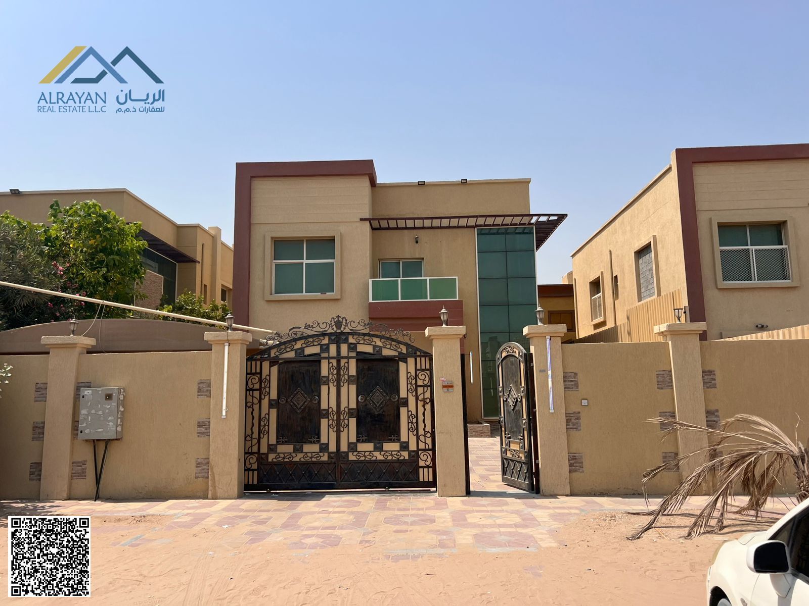 A villa with electricity and water included, with no annual fees, freehold for all nationalities.