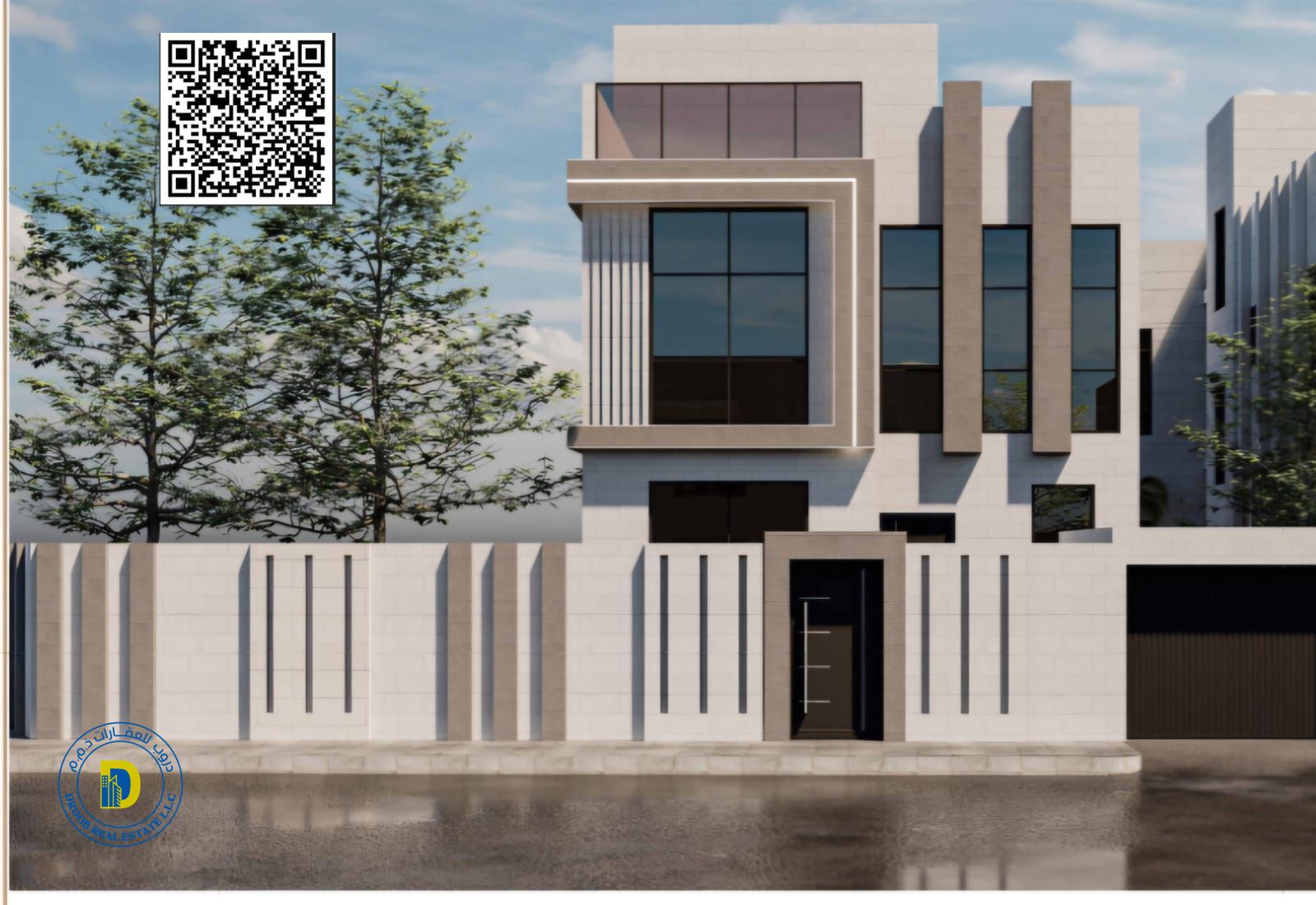 Corner villa, price includes registration and ownership fees