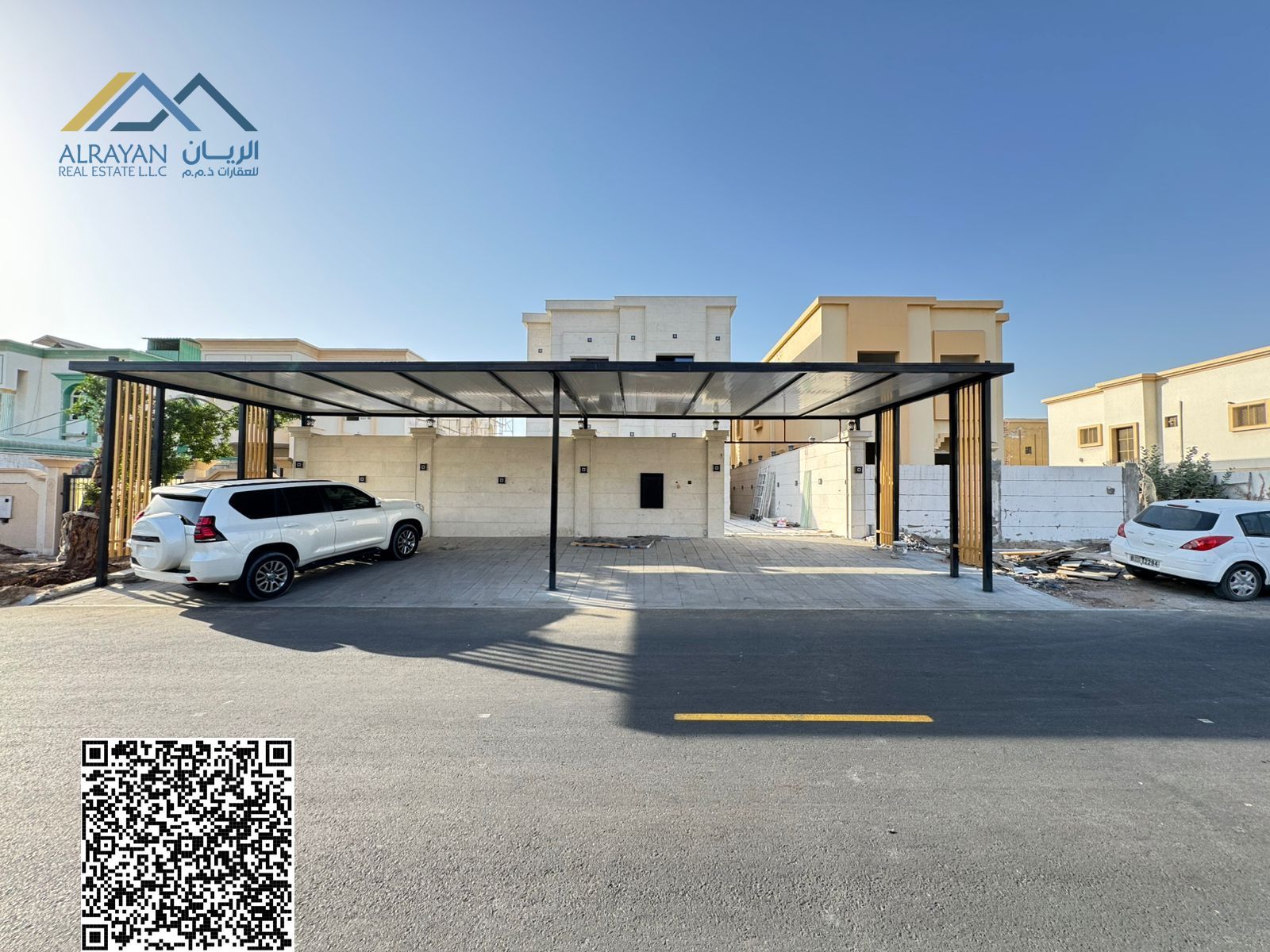 Modern villa for sale with a swimming pool at a very special price directly on Ammar Street, freehold and without annual fees