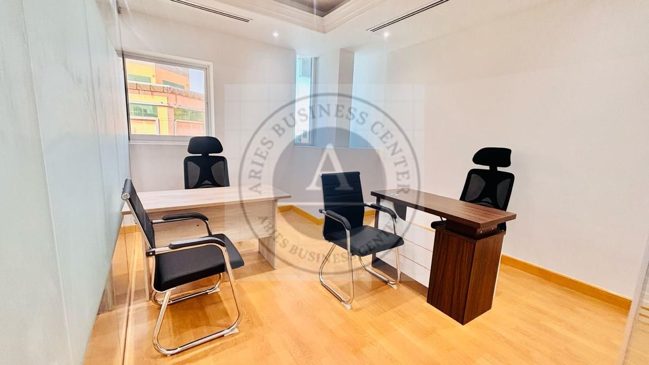 New Separate Furnished Office | Prime Location | 1 Year