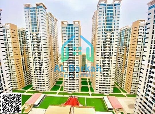 **For sale - Luxury 2 bedroom apartment in Ajman One Towers with sea view and gardens! **