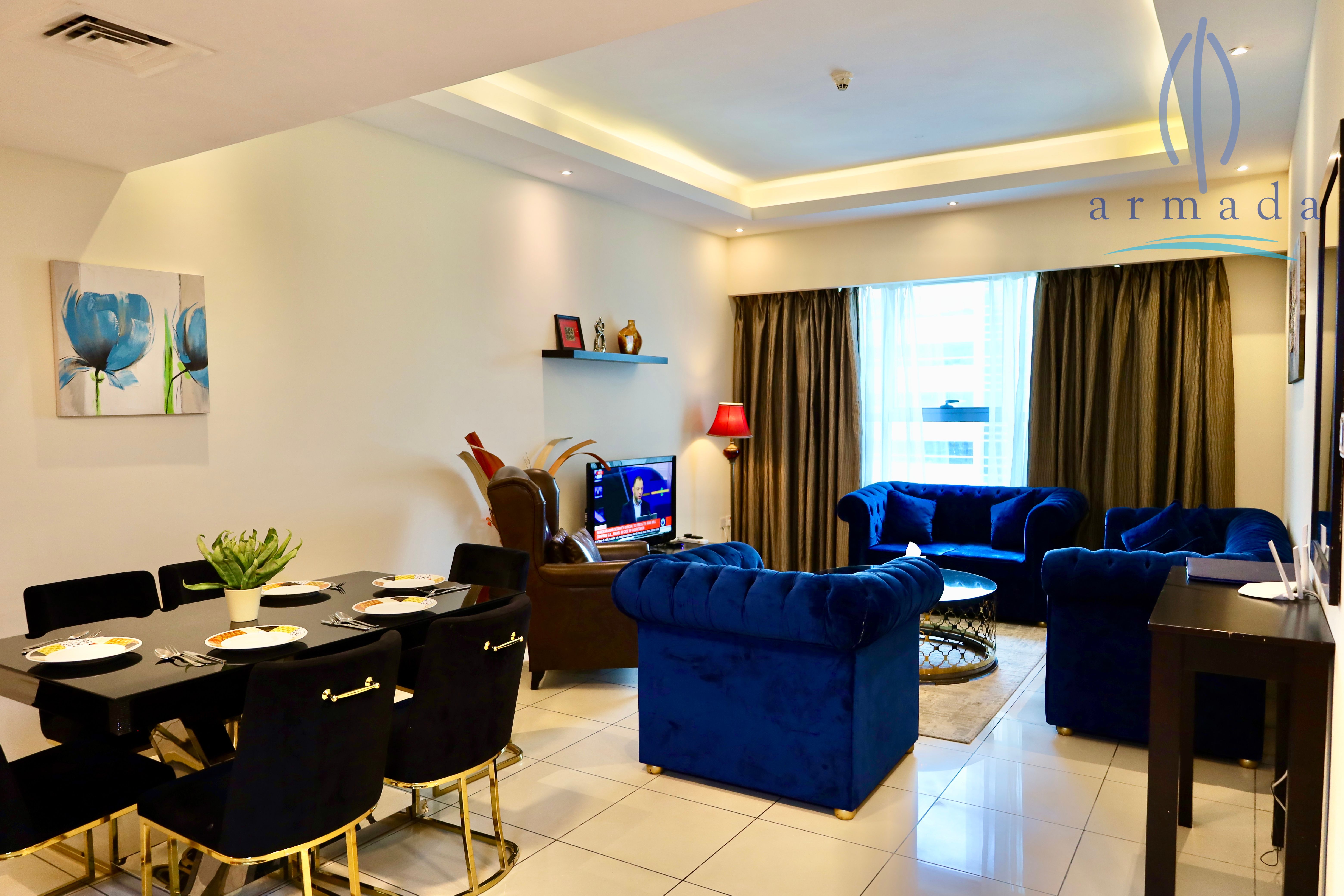 Fully Furnished 3BR | High Floor | Vacant