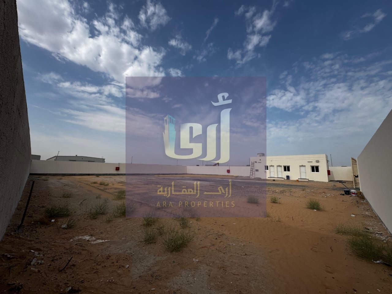 BIG OFFER OPEN YARD FOR IN RENT AL SAJJA WITH ELECTRICITY AND WATER NEARR TO MAIN ROAD