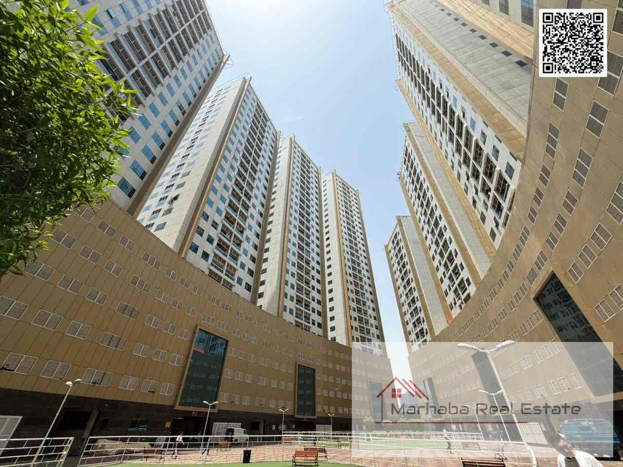 “Spacious 2BHK | 2 Balconies | High Floor | Ajman Pearl Towers | Near E311 & Sharjah!”