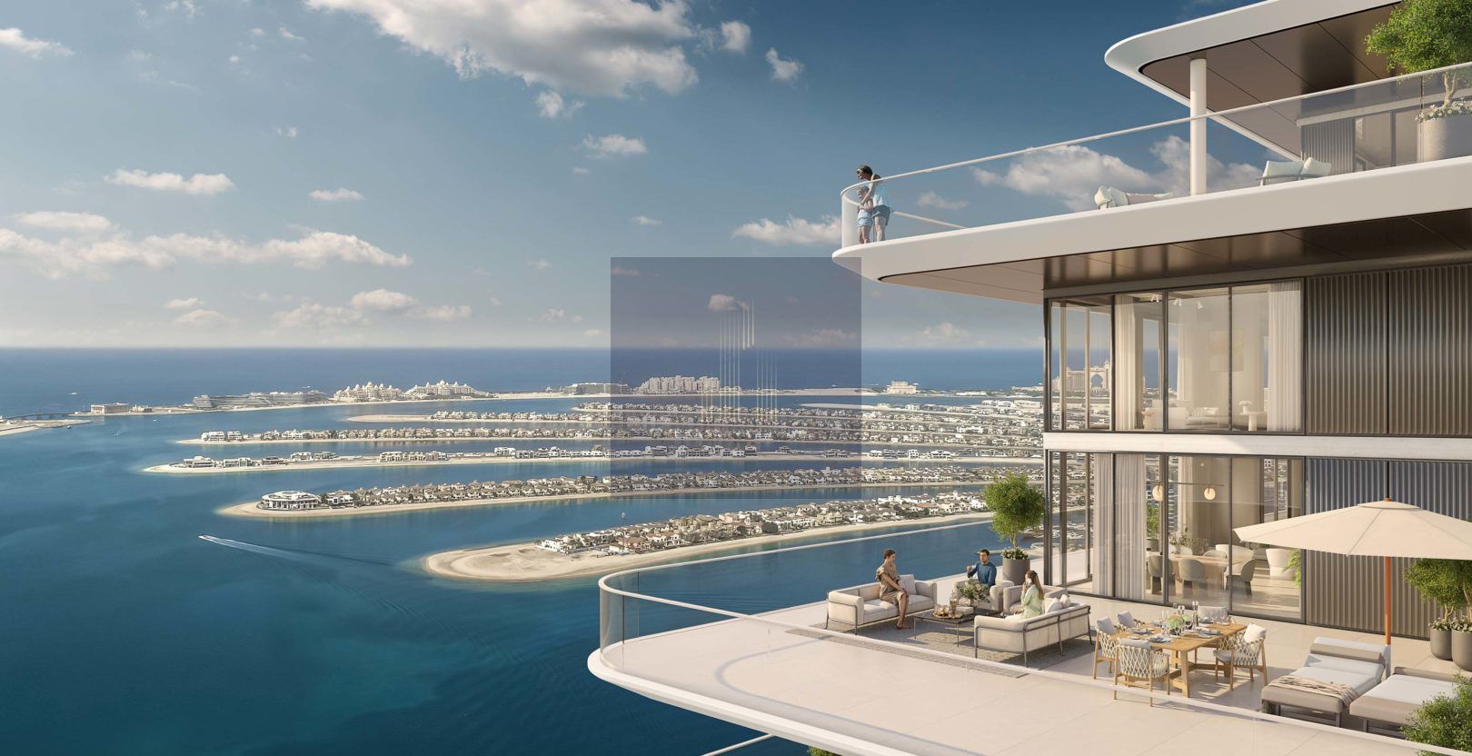 Marina and Sea views | Private Beach Access