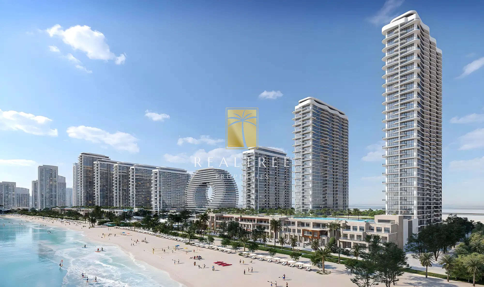 Park & Water View 2BR | Fully Furnished | Island-Inspired Elegance