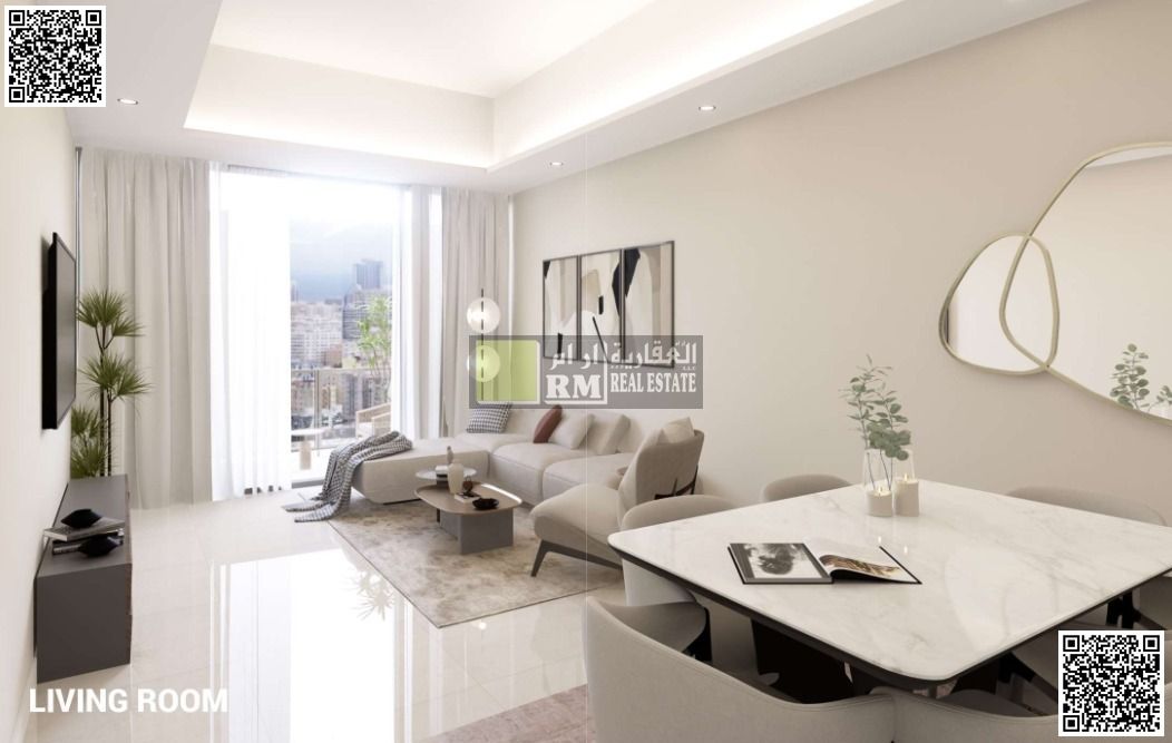 PAY 10% DOWAN PAYMENT GET LUXURY 1BEDROOM APARTMENT IN AL NUAIMIYA TOW TOWER (AJMAN)