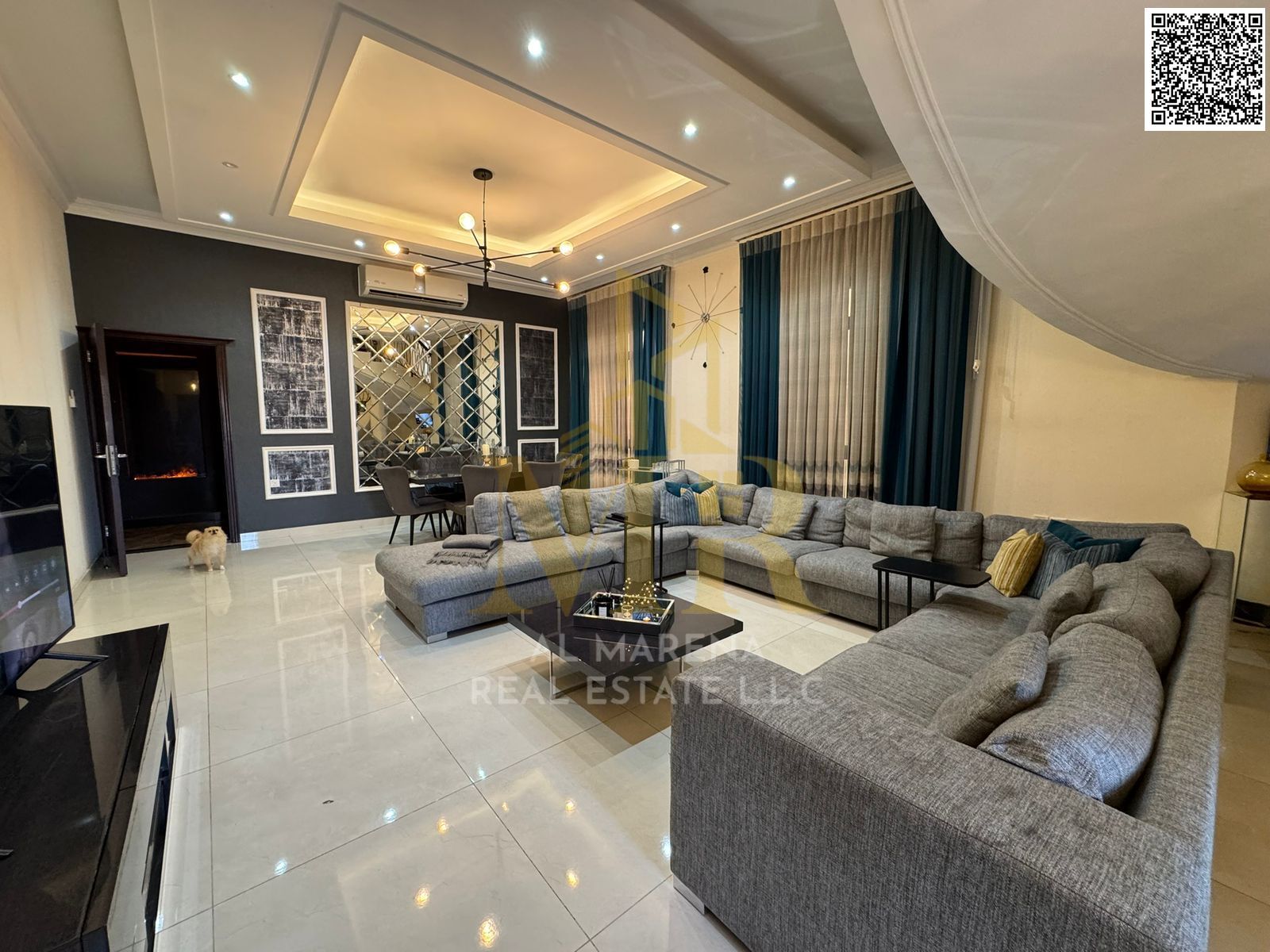 For sale, a two-storey villa in Al Rawda area - a villa with a modern design - a completely stone facade - directly close to Sheikh Mohammed bin Zay