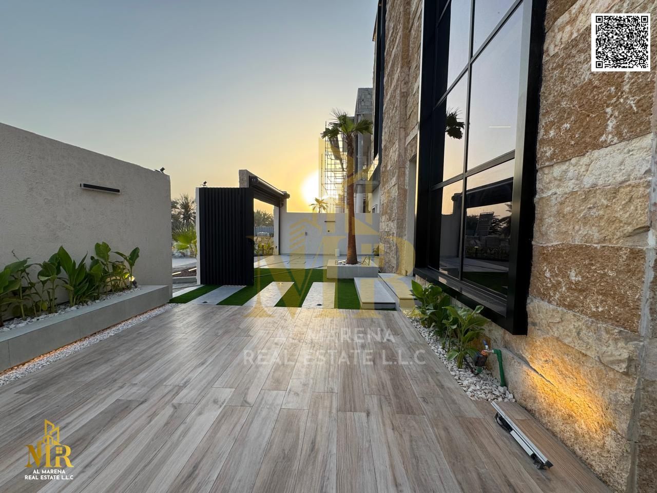 For sale, a distinctive classic design villa - two floors - a prime location directly on Sheikh Mohammed bin Zayed Road