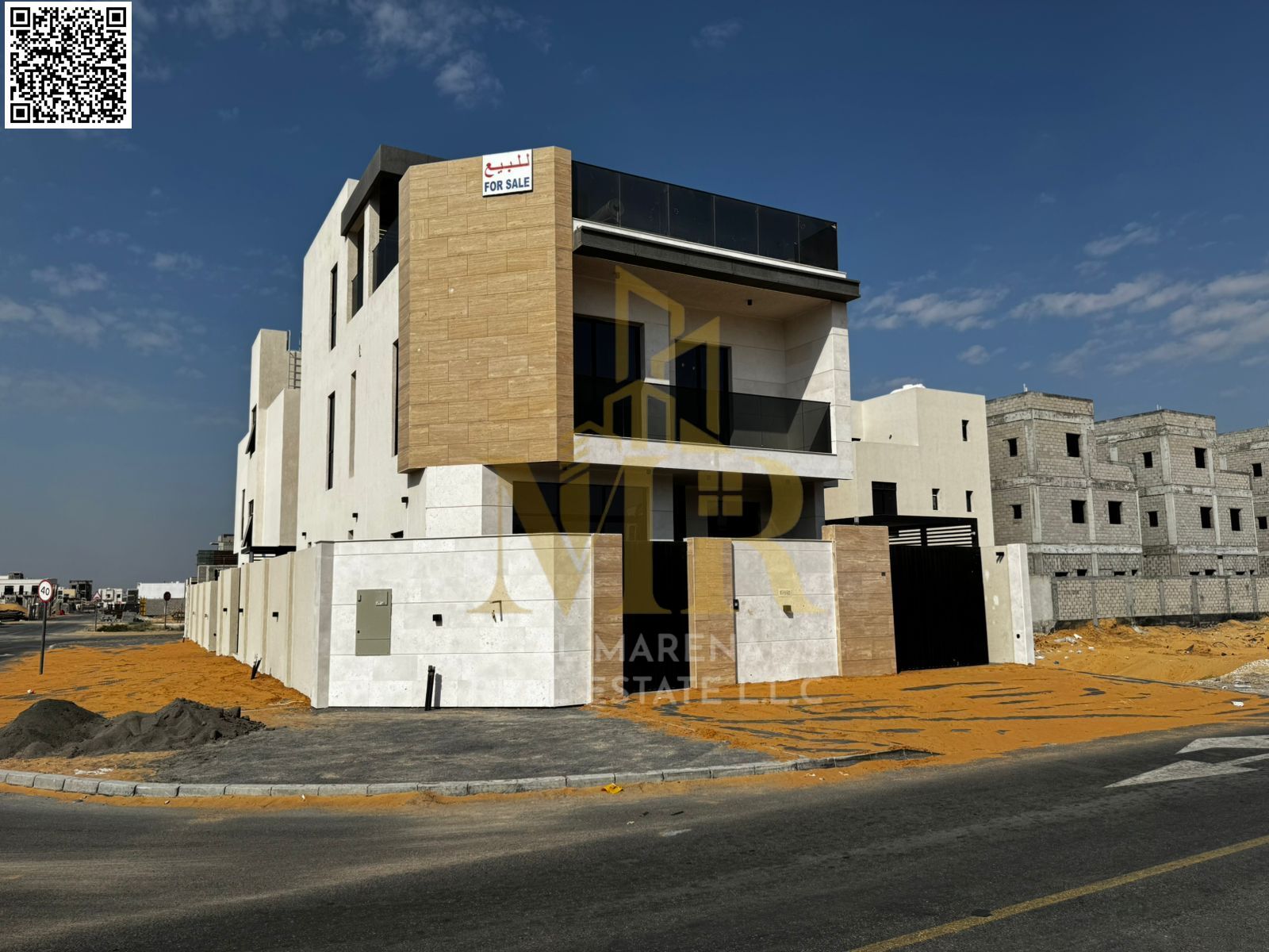 Smart Villa for Sale in Al Bahia – Ajman with Modern Design and Smart Features!
