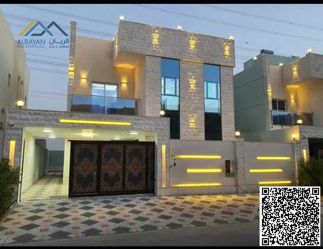 Modern, excellent finishes, close to the mosque, for sale, a villa with a distinctive modern design | Directly on the main street.