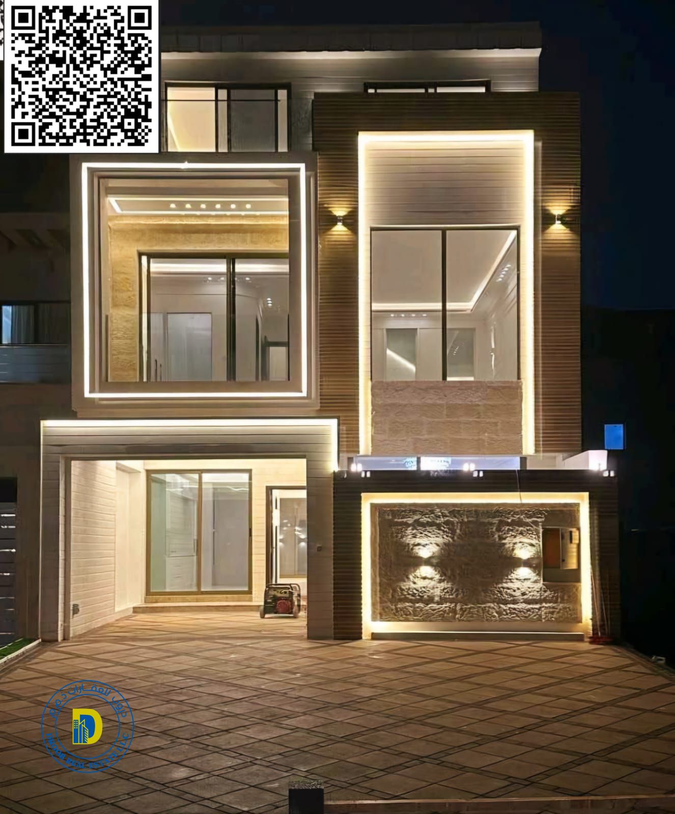 The price includes registration and ownership fees in the Jasmine area, 5 rooms and a roof, a distinguished location