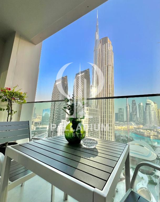Exquisite 3-Bedroom Apartment with Maid’s Room | Mid-Floor | Furnished | Partial Burj & Fountain Views | Forte Tower 1