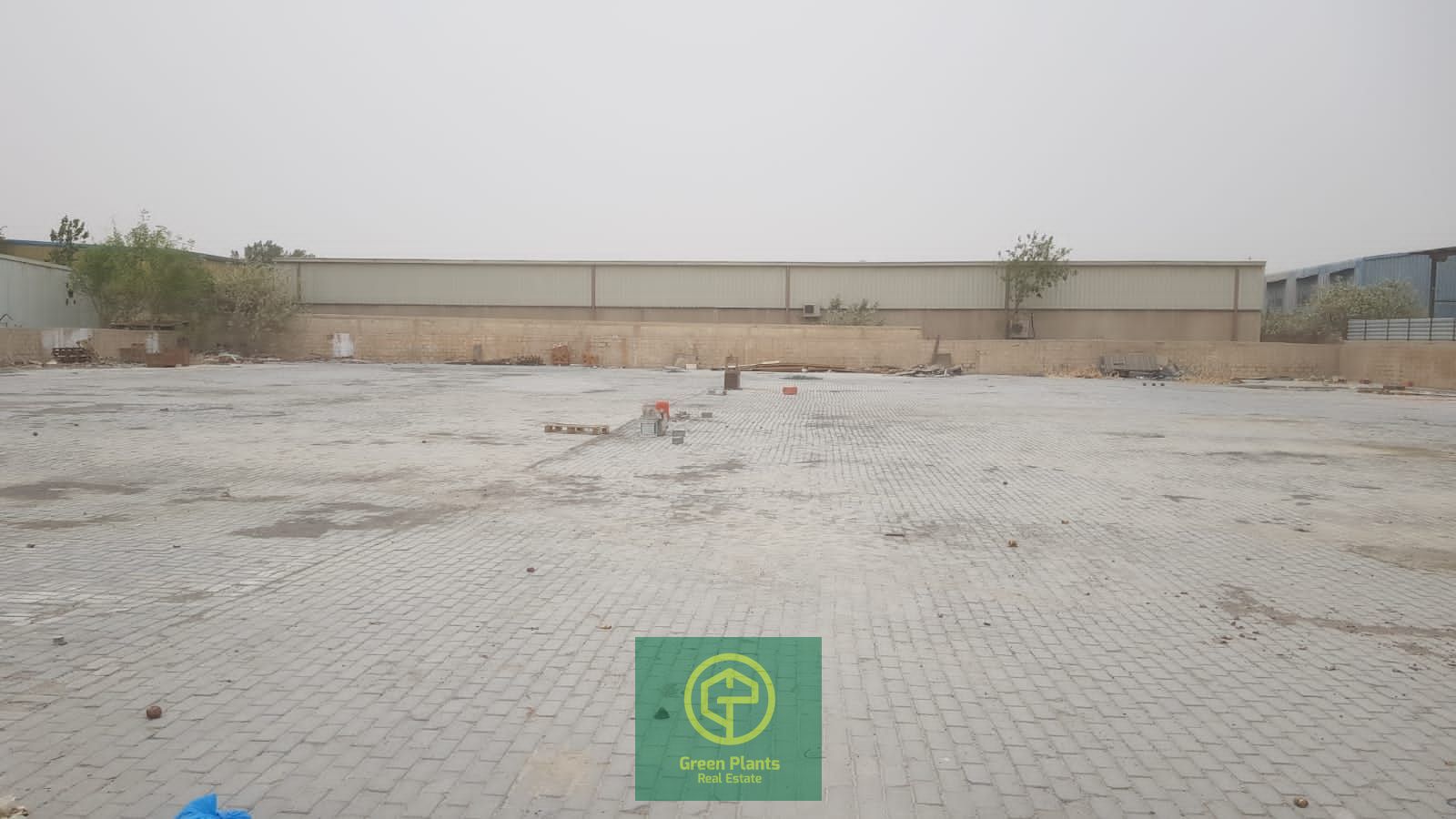 Ras Al Khor Industrial Area 20,000 sq. Ft open yard with covered compound wall