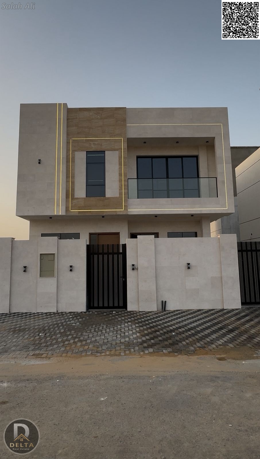 Luxury villa for sale in Ajman - freehold for all nationalities for life, prime location near Sheikh Mohammed bin Zayed Road | Easy bank financing | N