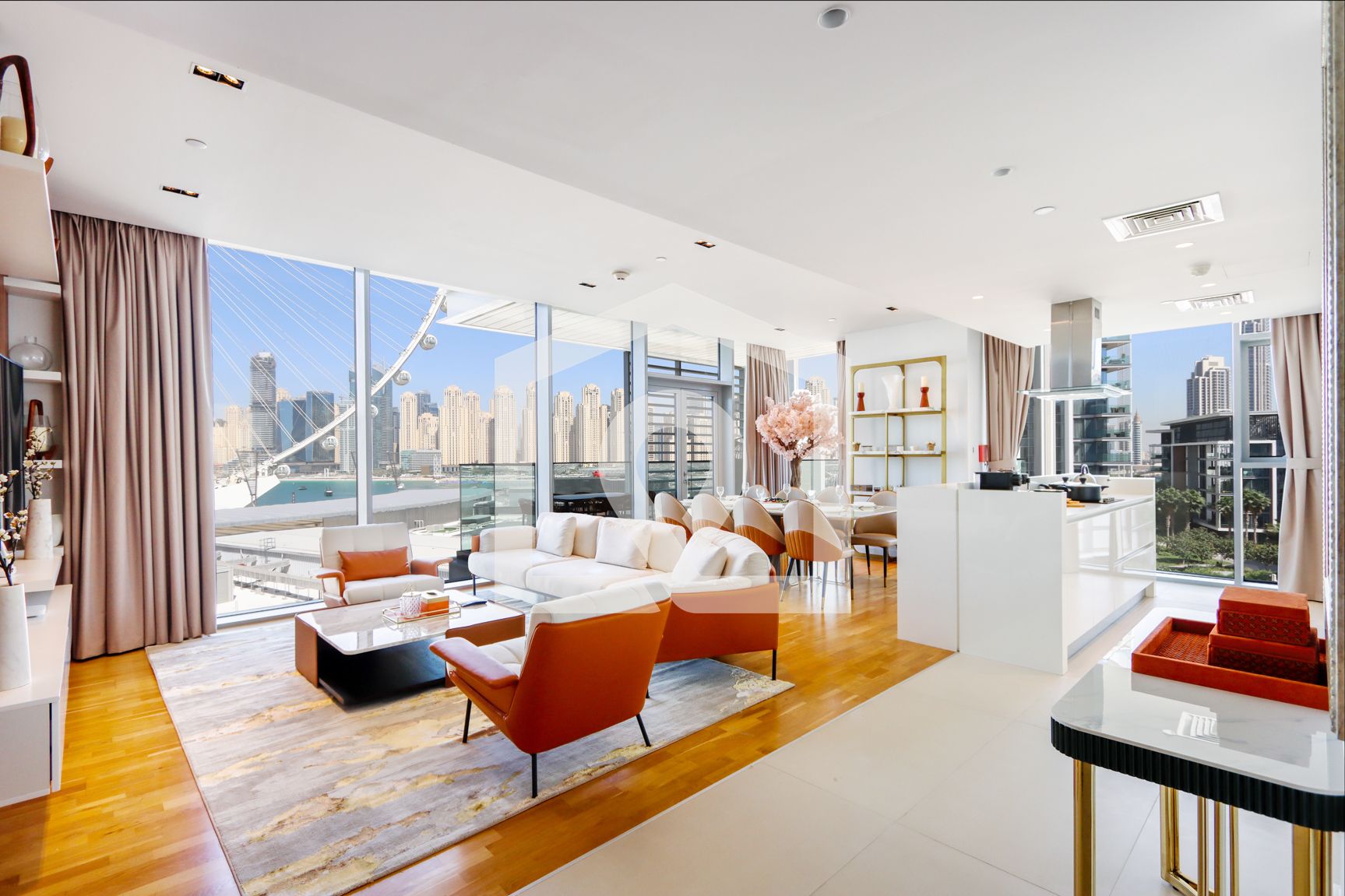 Livbnb-Alluring 3BR+1 with Sea and Ain View