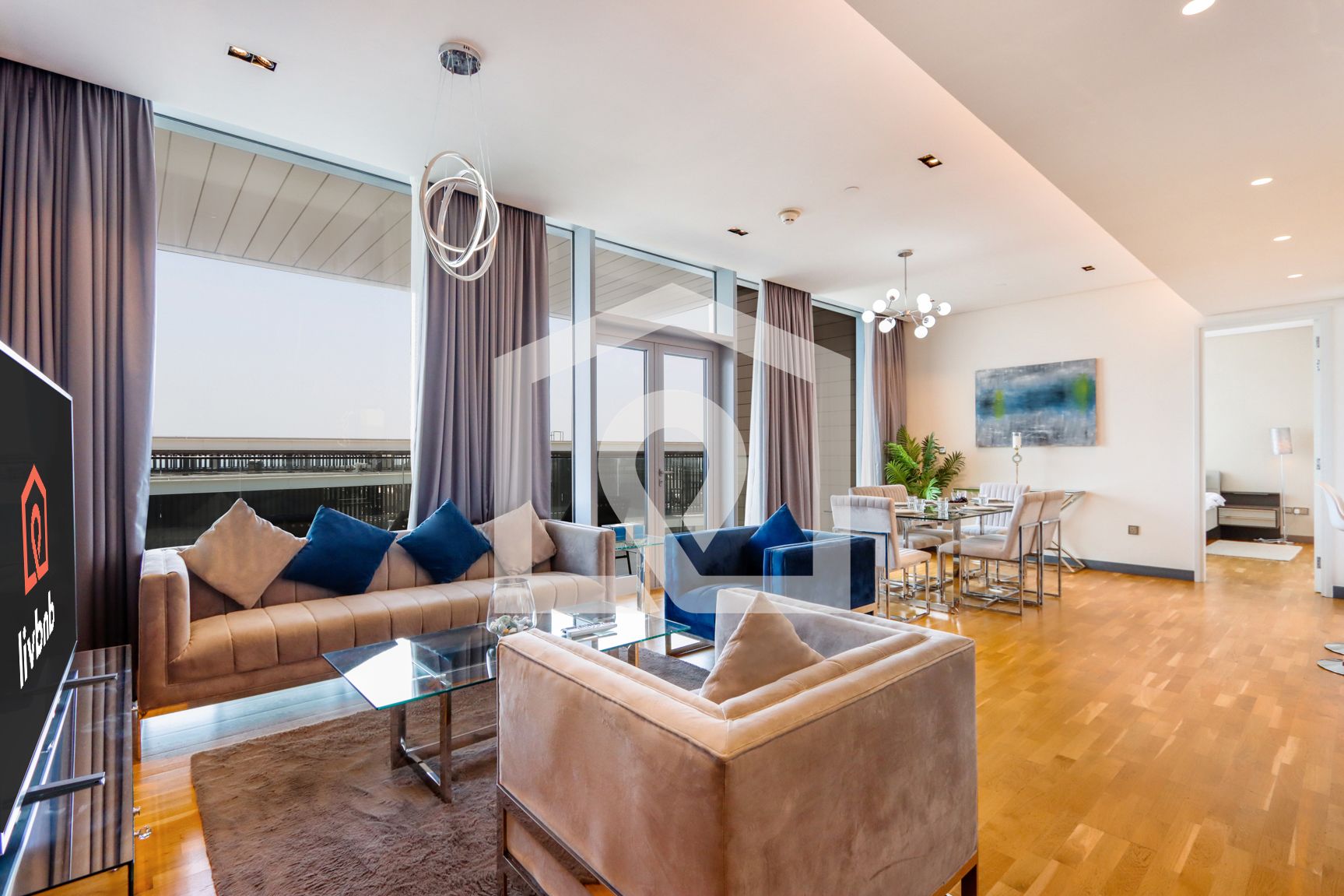 High-Floor Lavish 1 Bedroom in Bluewaters Island by Livbnb