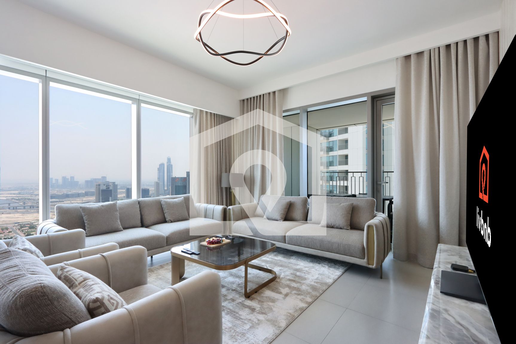 Livbnb-3BR Suite next to Dubai Mall with Burj View